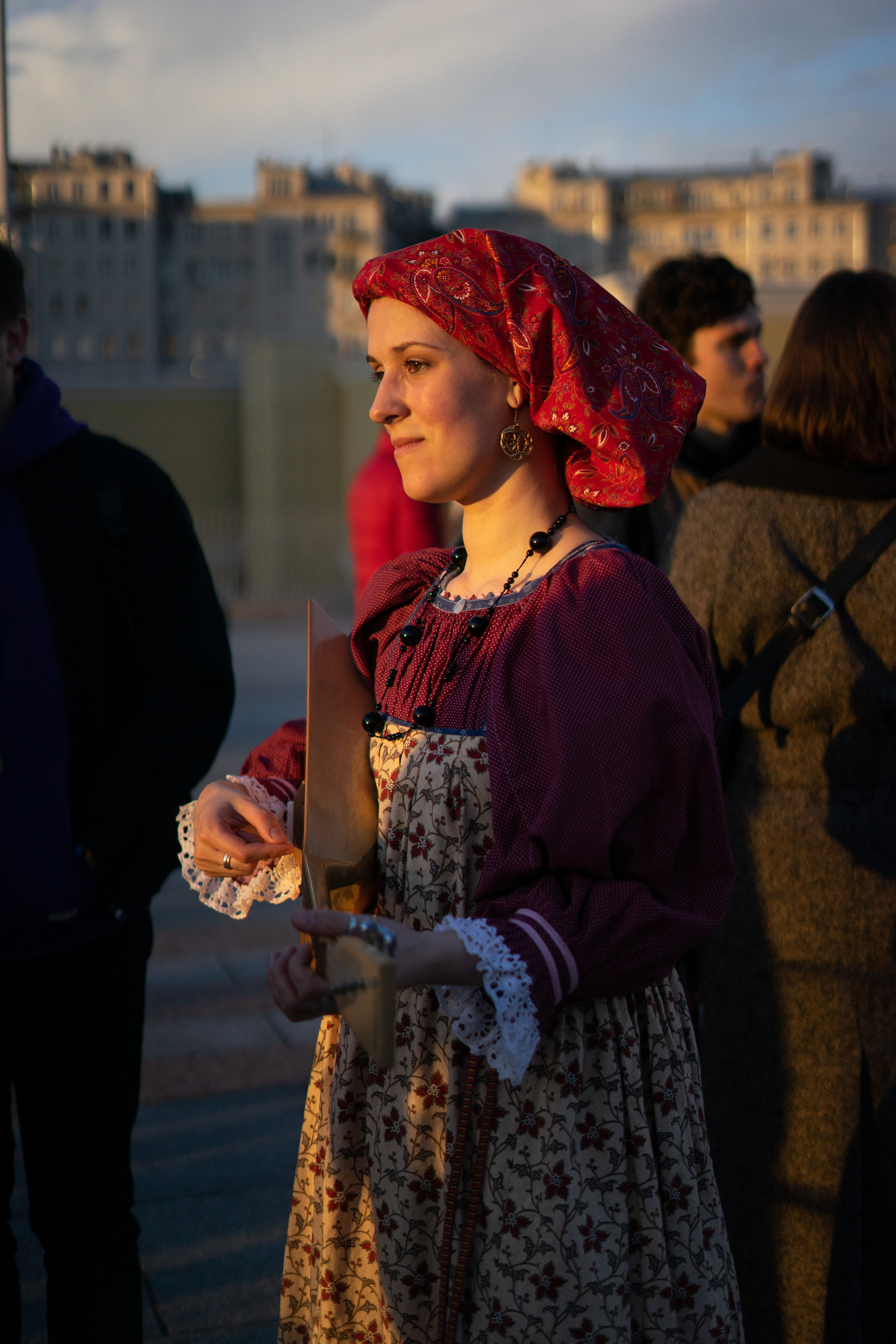 Вечерка на Патриаршем мосту. Фотограф Павел Шальнев