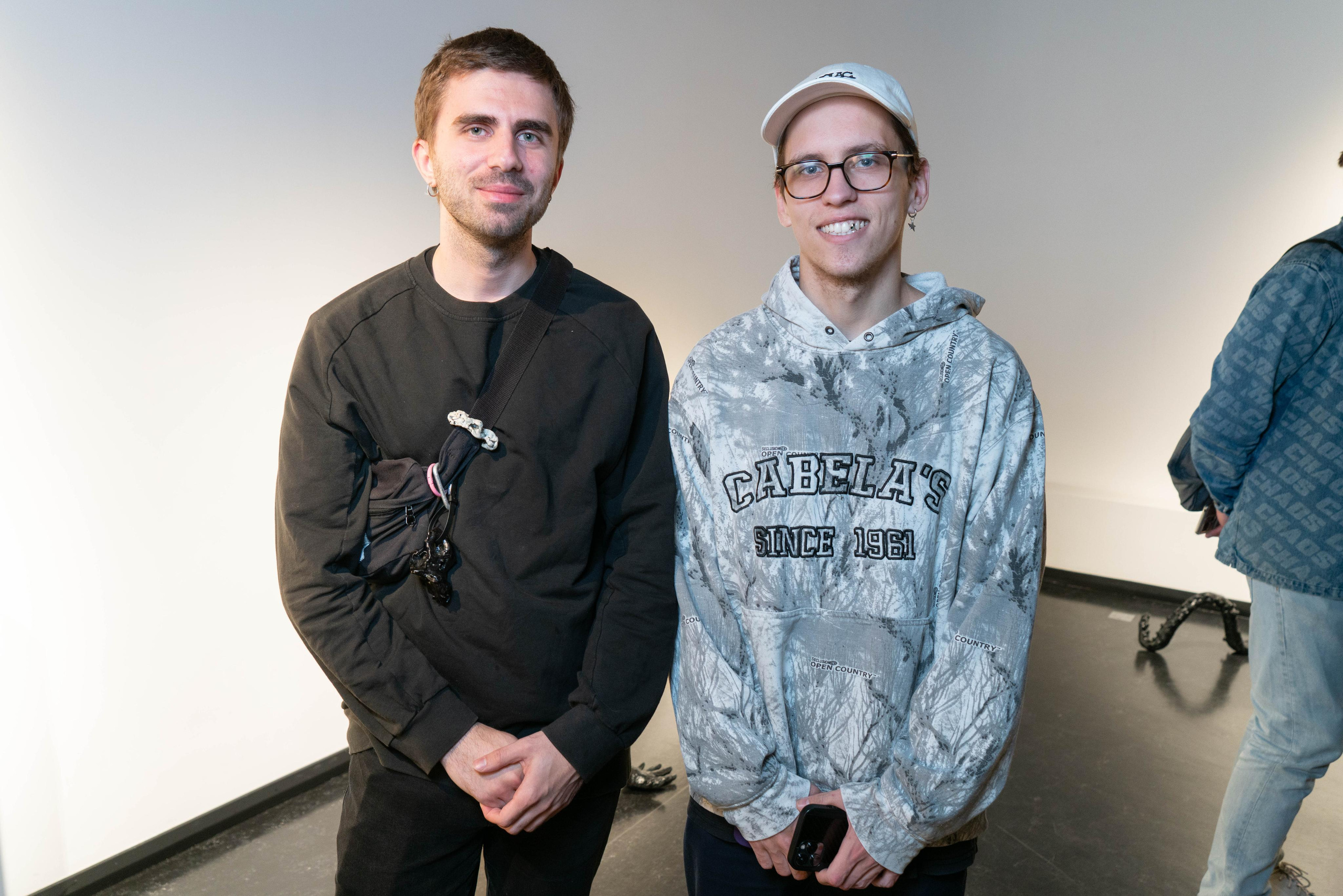 Открытие выставки «Щупальца длиннее ночи». Фотограф Павел Шальнев