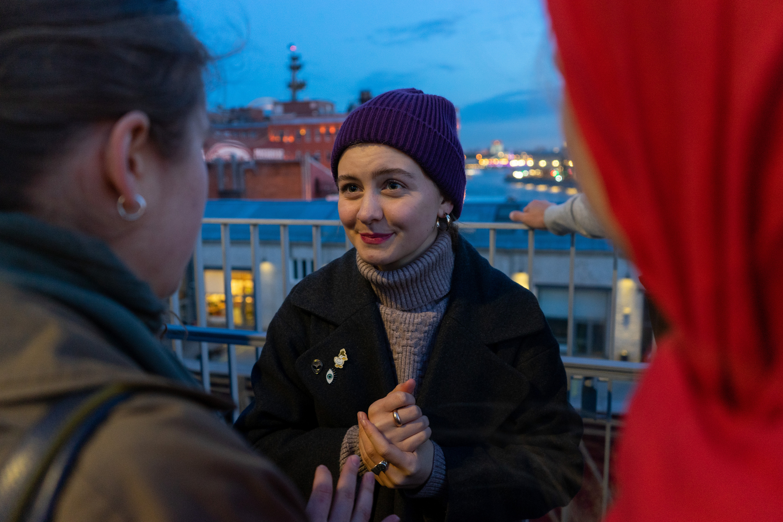 Вечерка на Патриаршем мосту. Фотограф Павел Шальнев