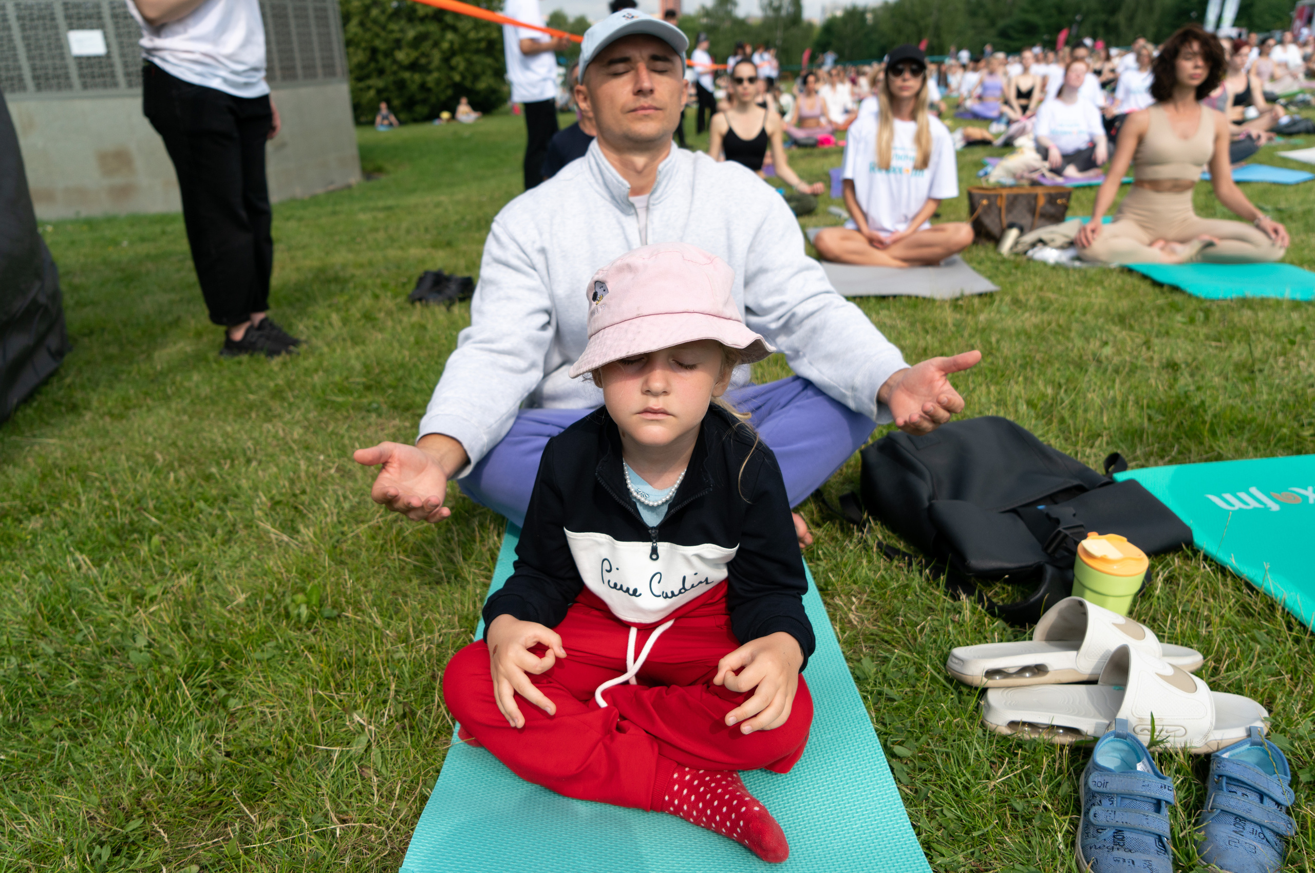 9 Международный день йоги. Фотограф Павел Шальнев