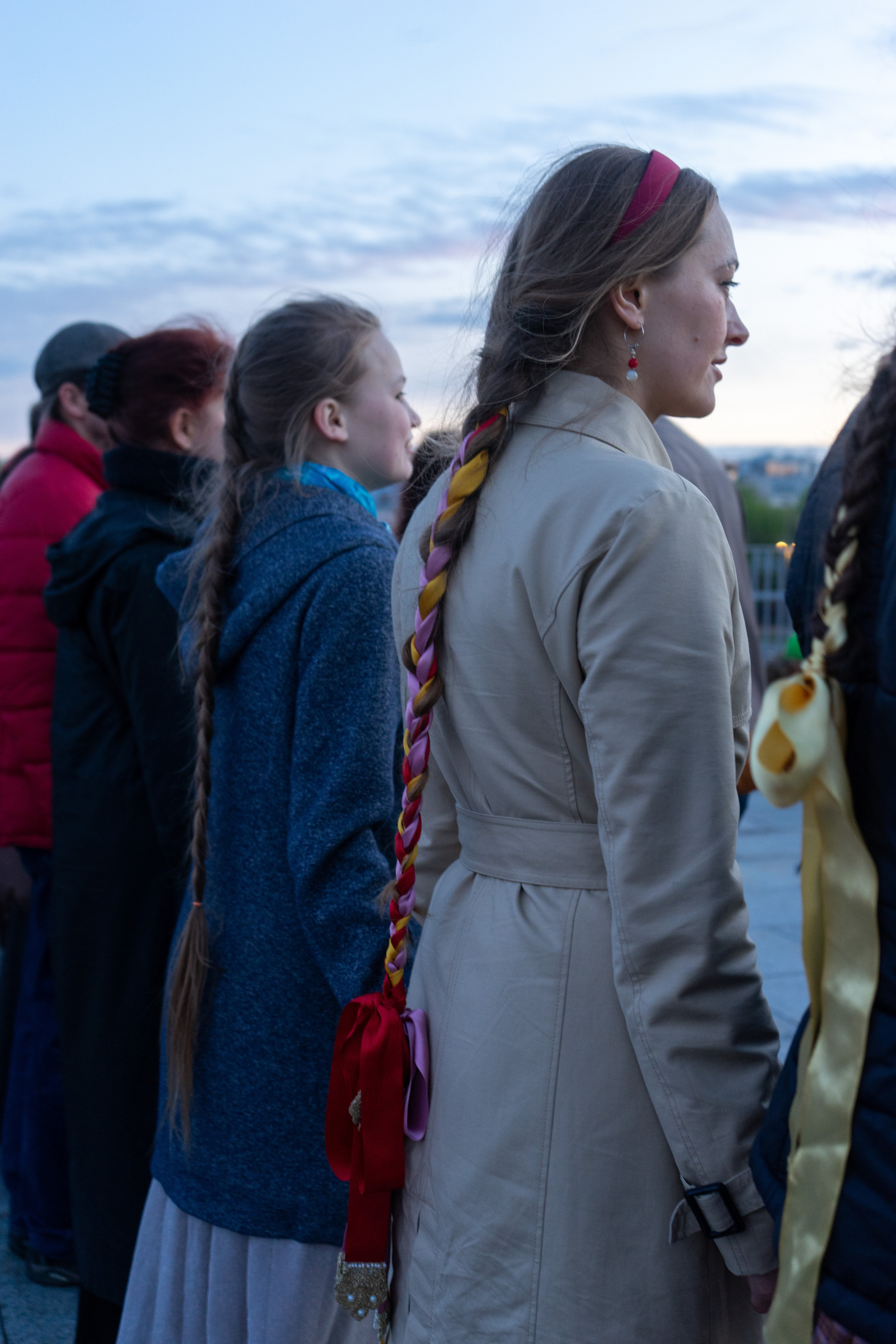 Вечерка на Патриаршем мосту. Фотограф Павел Шальнев