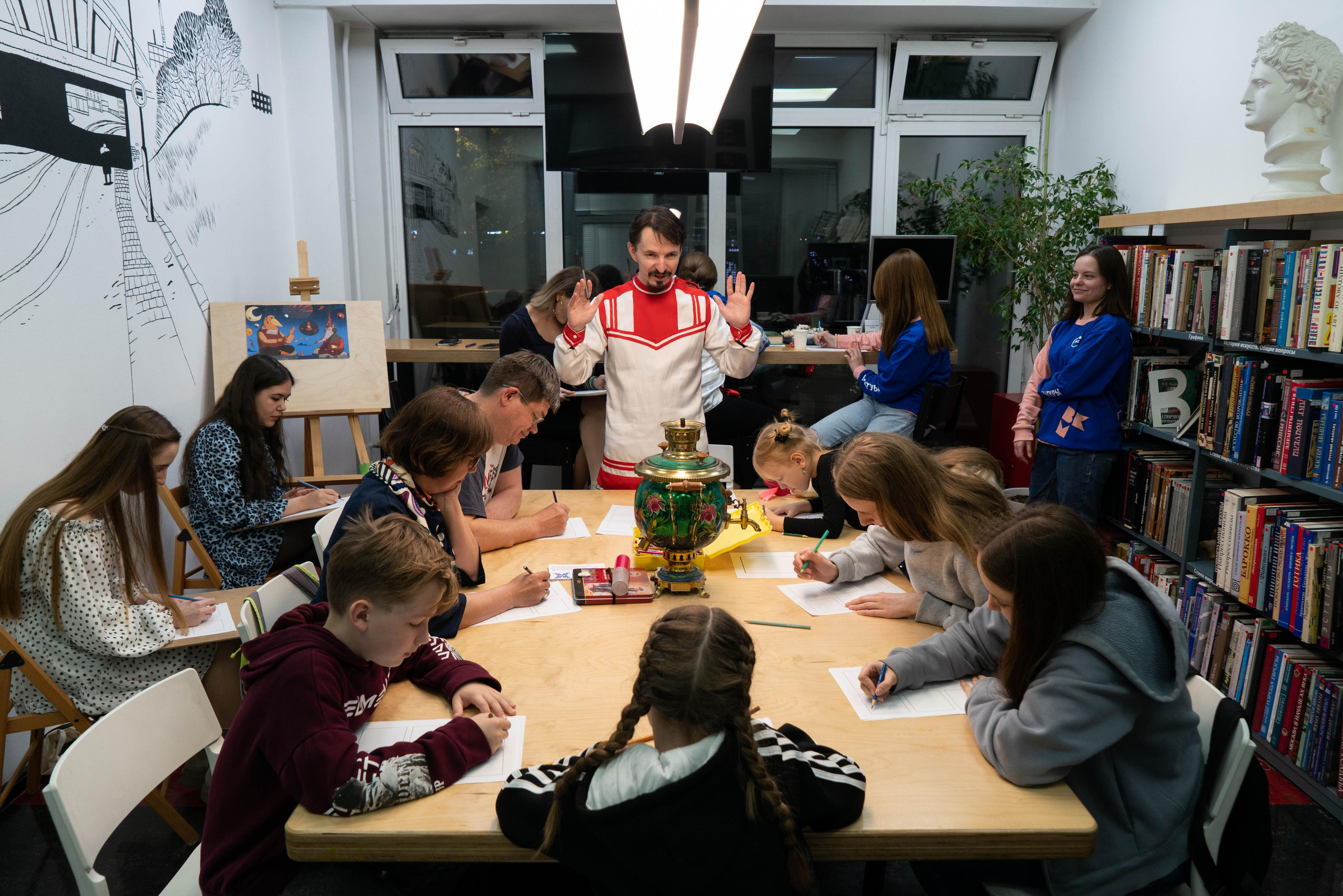Библионочь в РГБМ. Фотограф Павел Шальнев