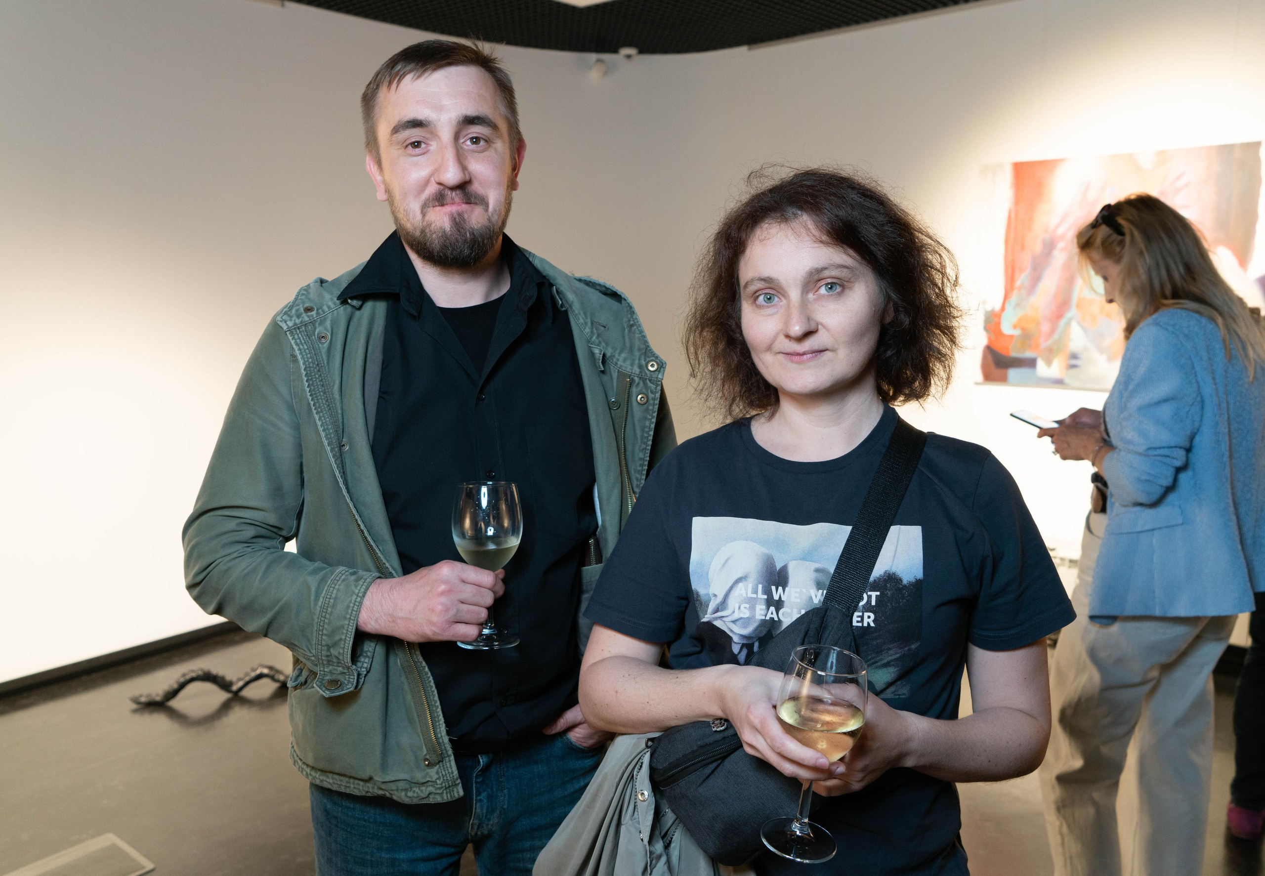 Открытие выставки «Щупальца длиннее ночи». Фотограф Павел Шальнев