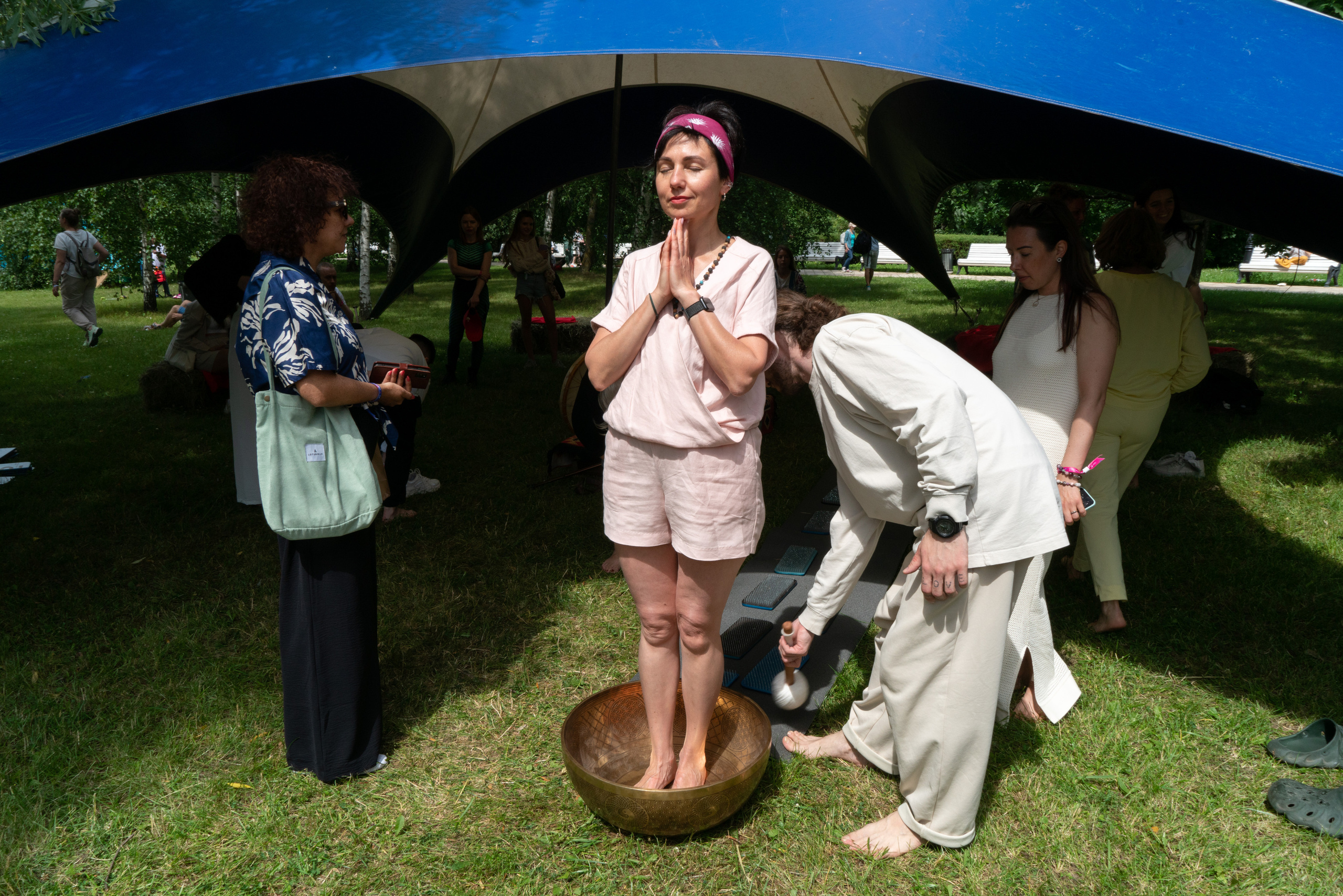 9 Международный день йоги. Фотограф Павел Шальнев