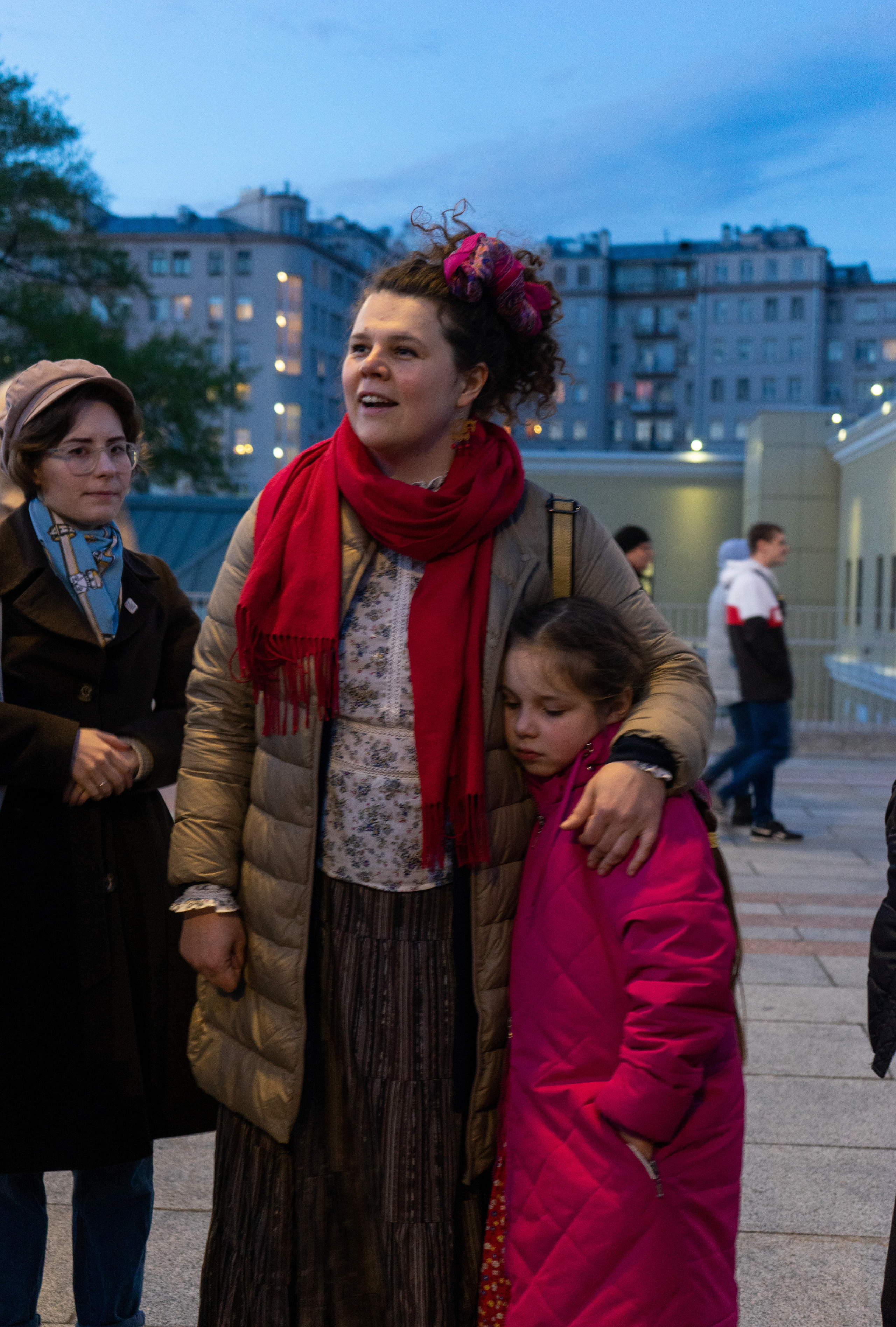 Вечерка на Патриаршем мосту. Фотограф Павел Шальнев