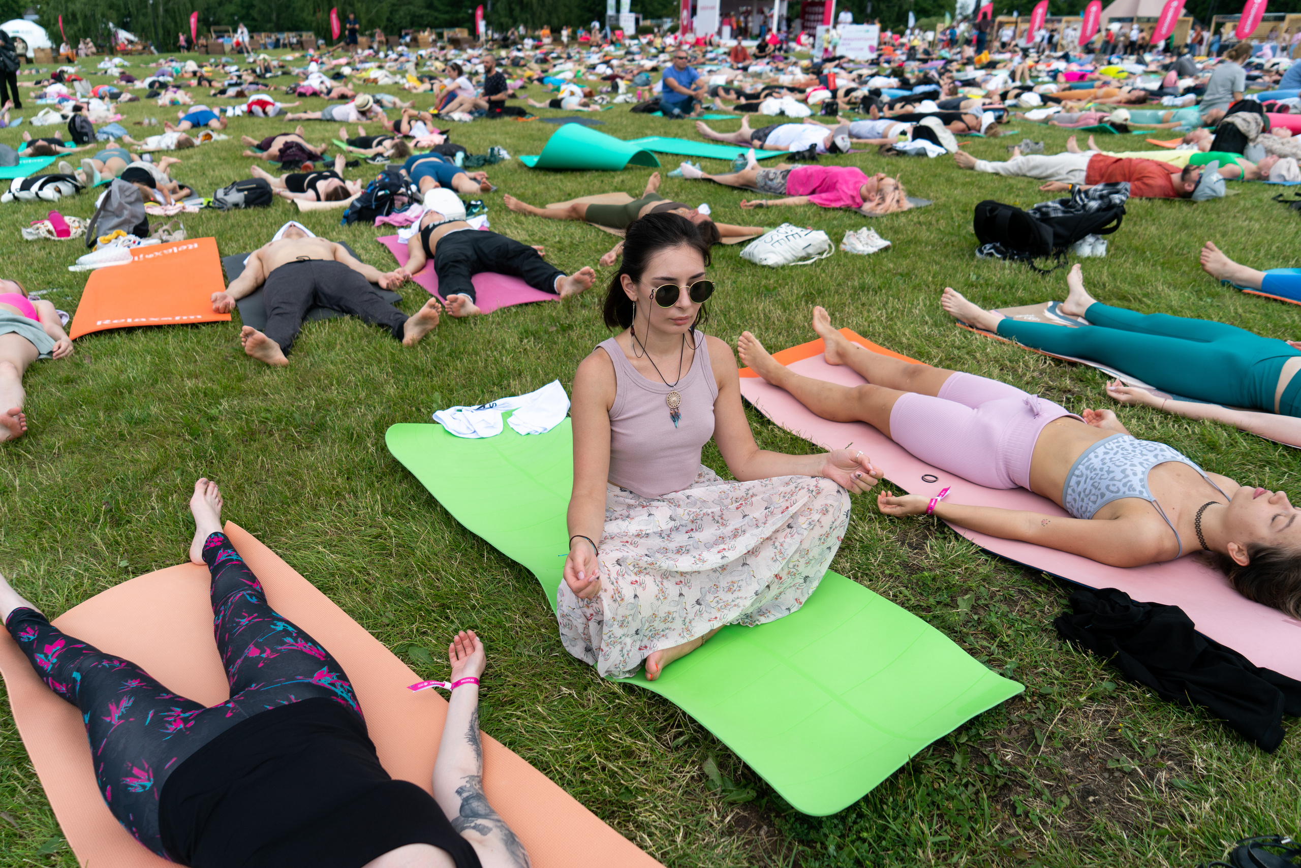 9 Международный день йоги. Фотограф Павел Шальнев