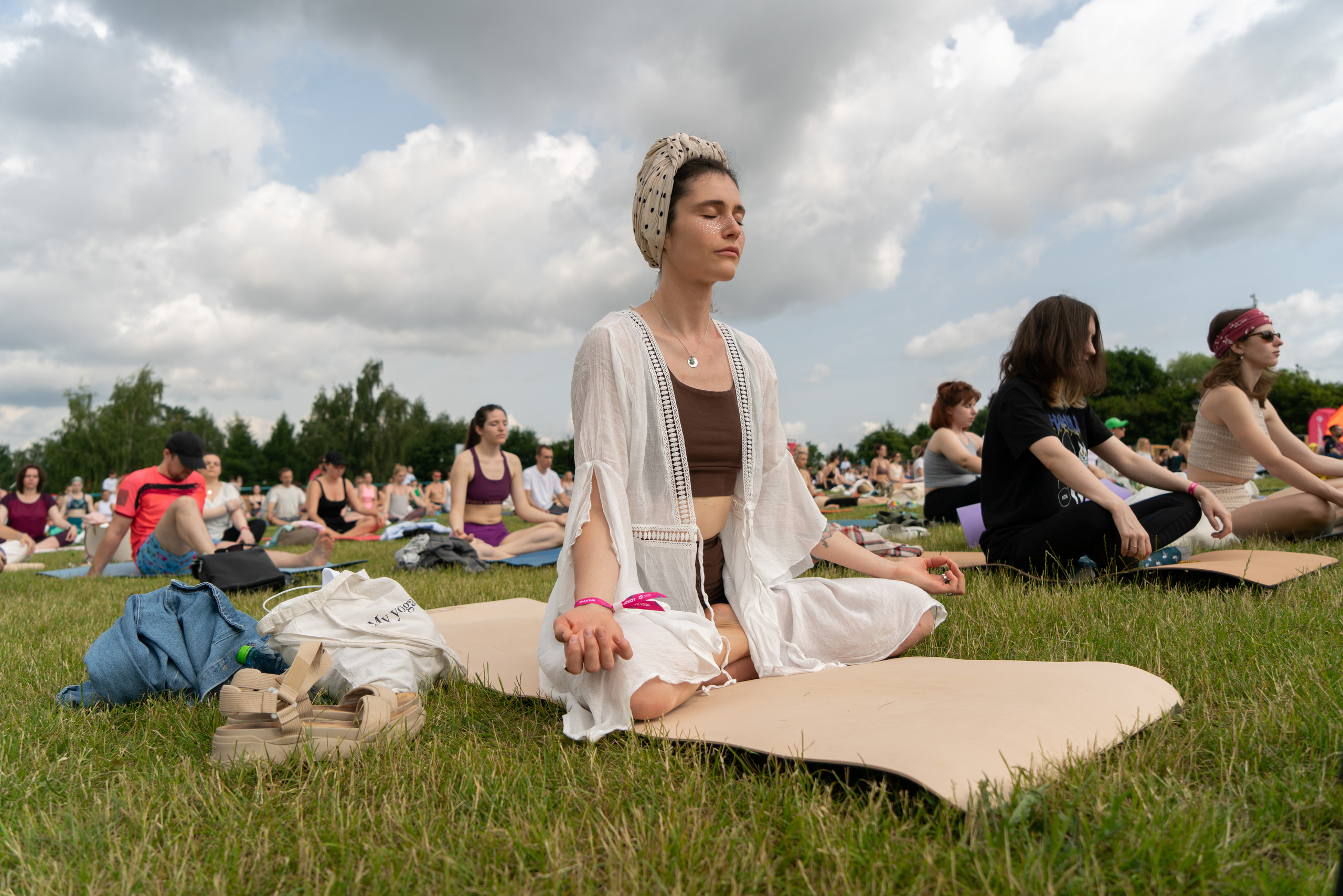9 Международный день йоги. Фотограф Павел Шальнев