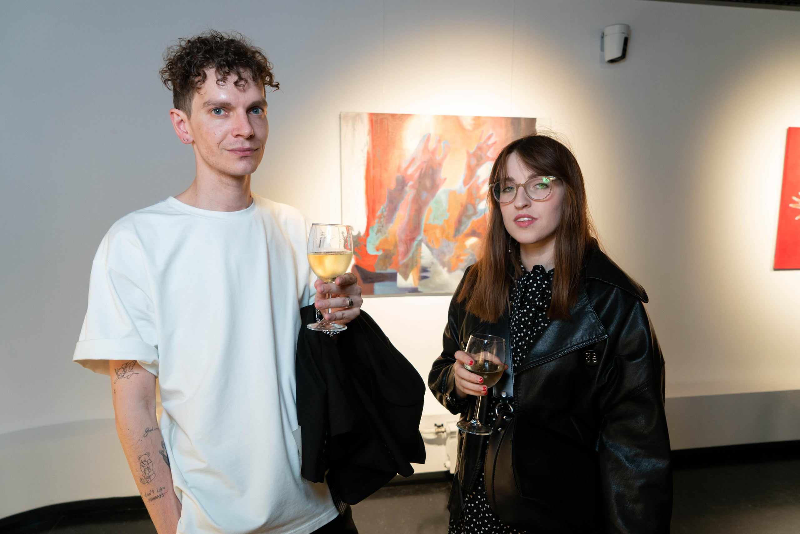 Открытие выставки «Щупальца длиннее ночи». Фотограф Павел Шальнев