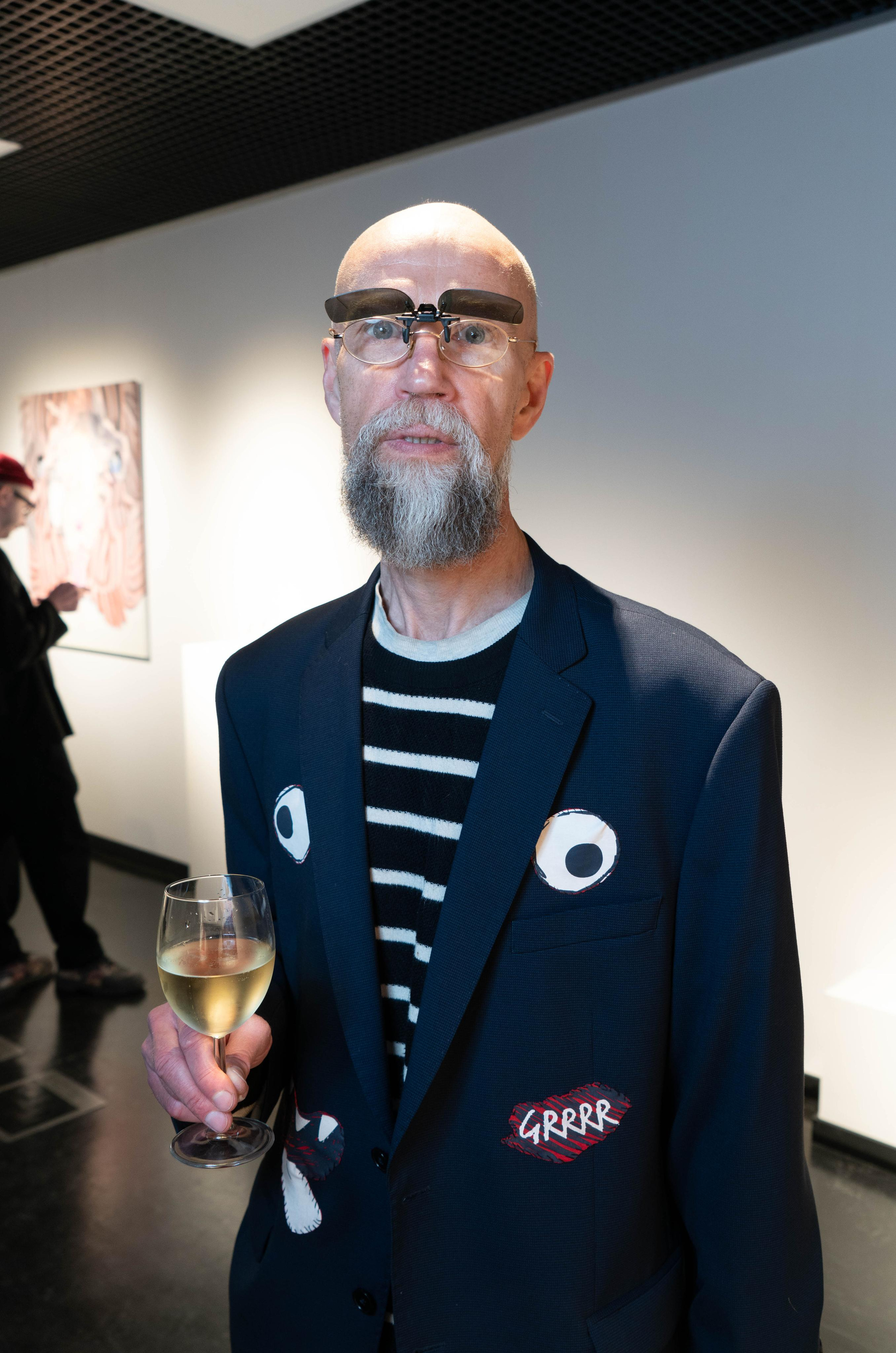 Открытие выставки «Щупальца длиннее ночи». Фотограф Павел Шальнев