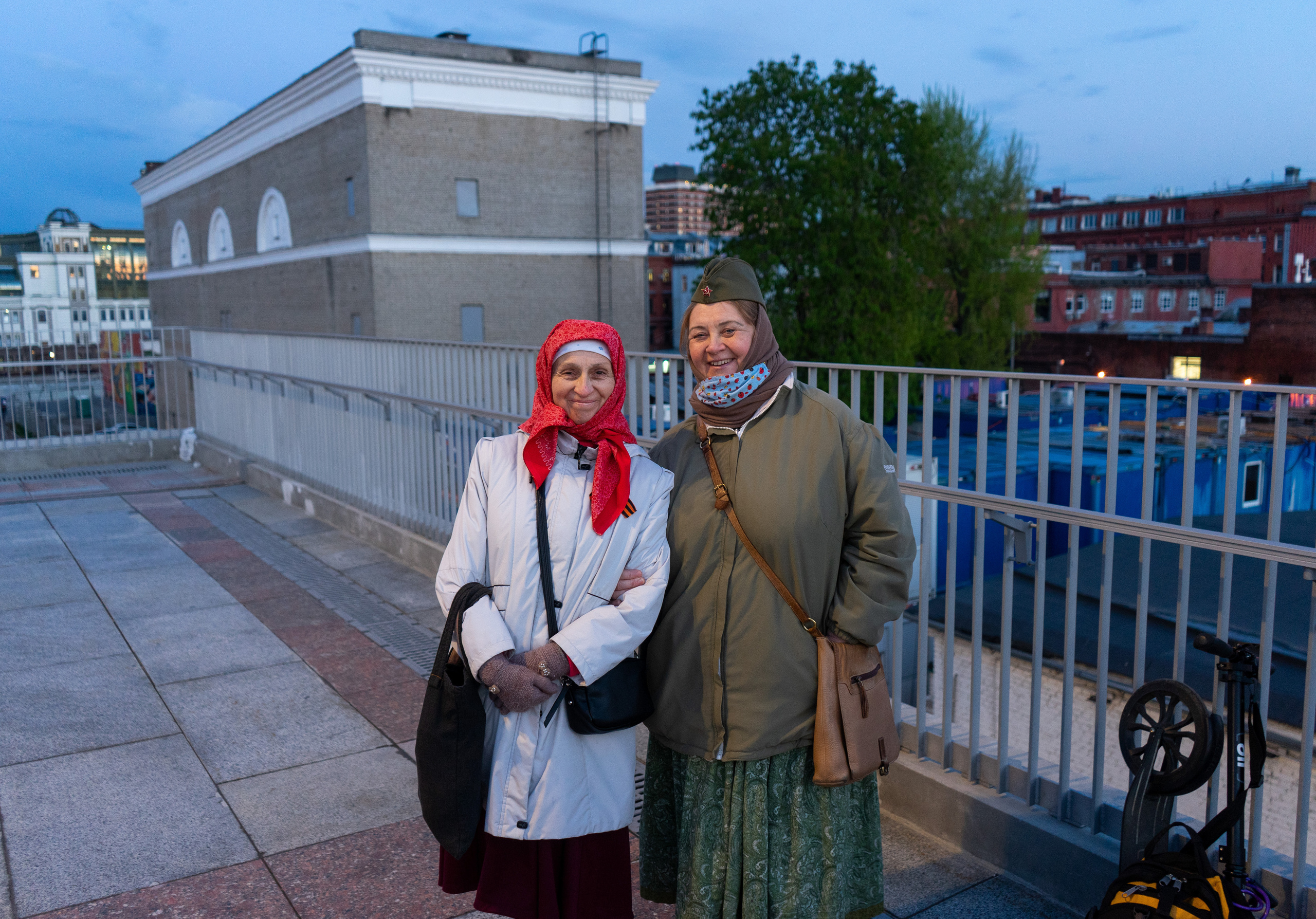 Вечерка на Патриаршем мосту. Фотограф Павел Шальнев