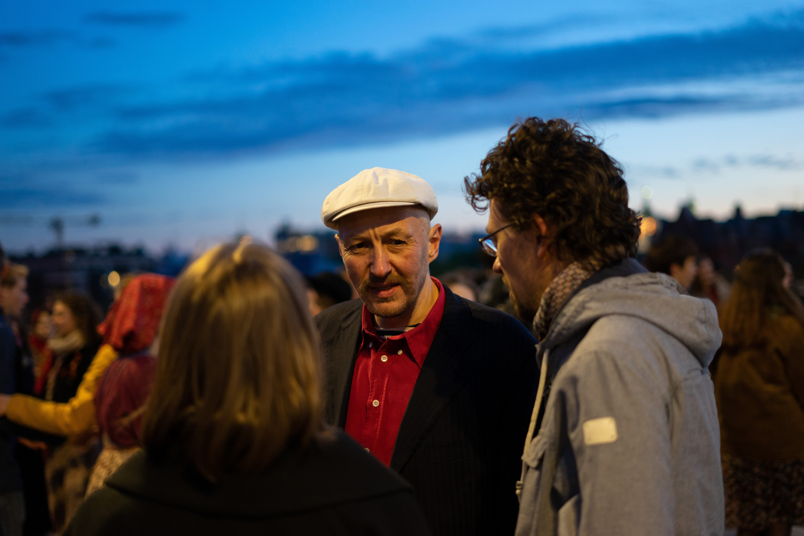 Вечерка на Патриаршем мосту. Фотограф Павел Шальнев
