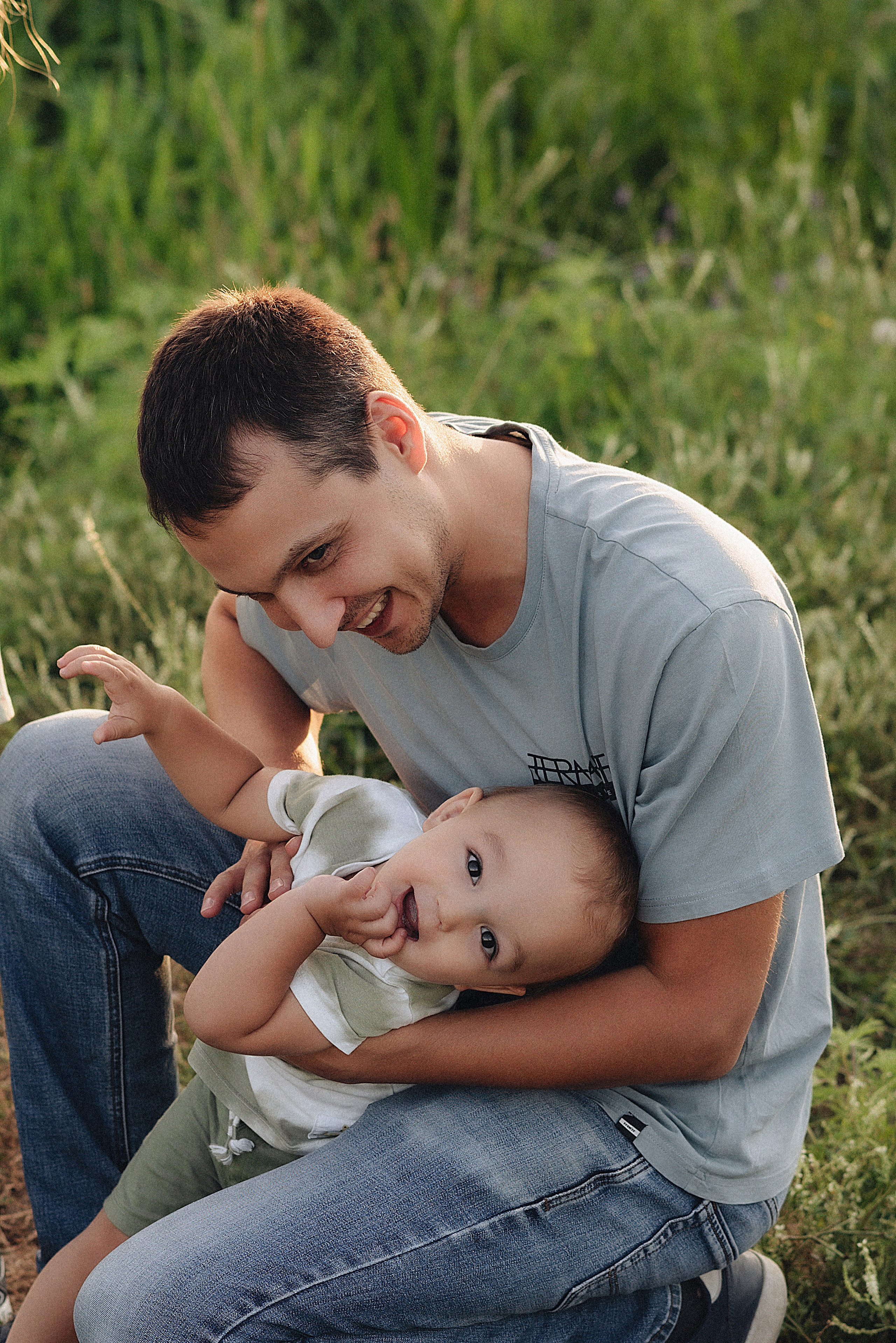 Семейная съемка на закате. Фотограф Карина Шмулёва. Воронеж и область