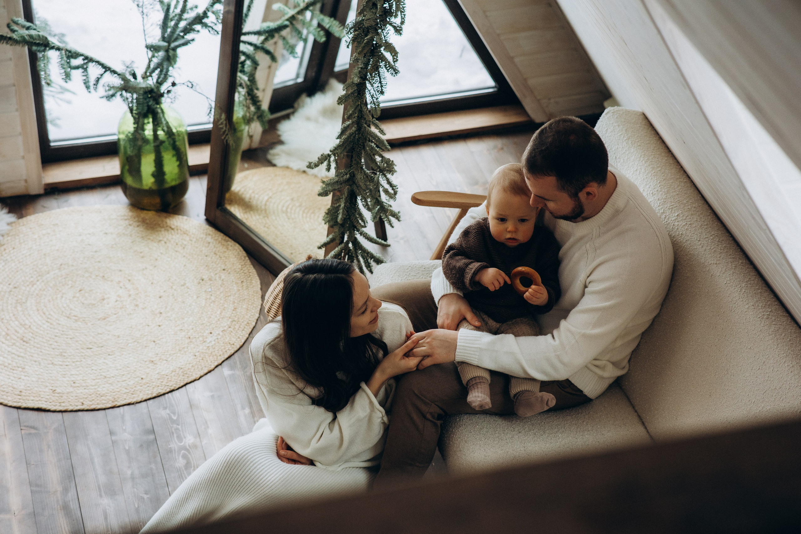 Зимняя семейная история. Семейный фотограф Москва Юлиана Фетисова