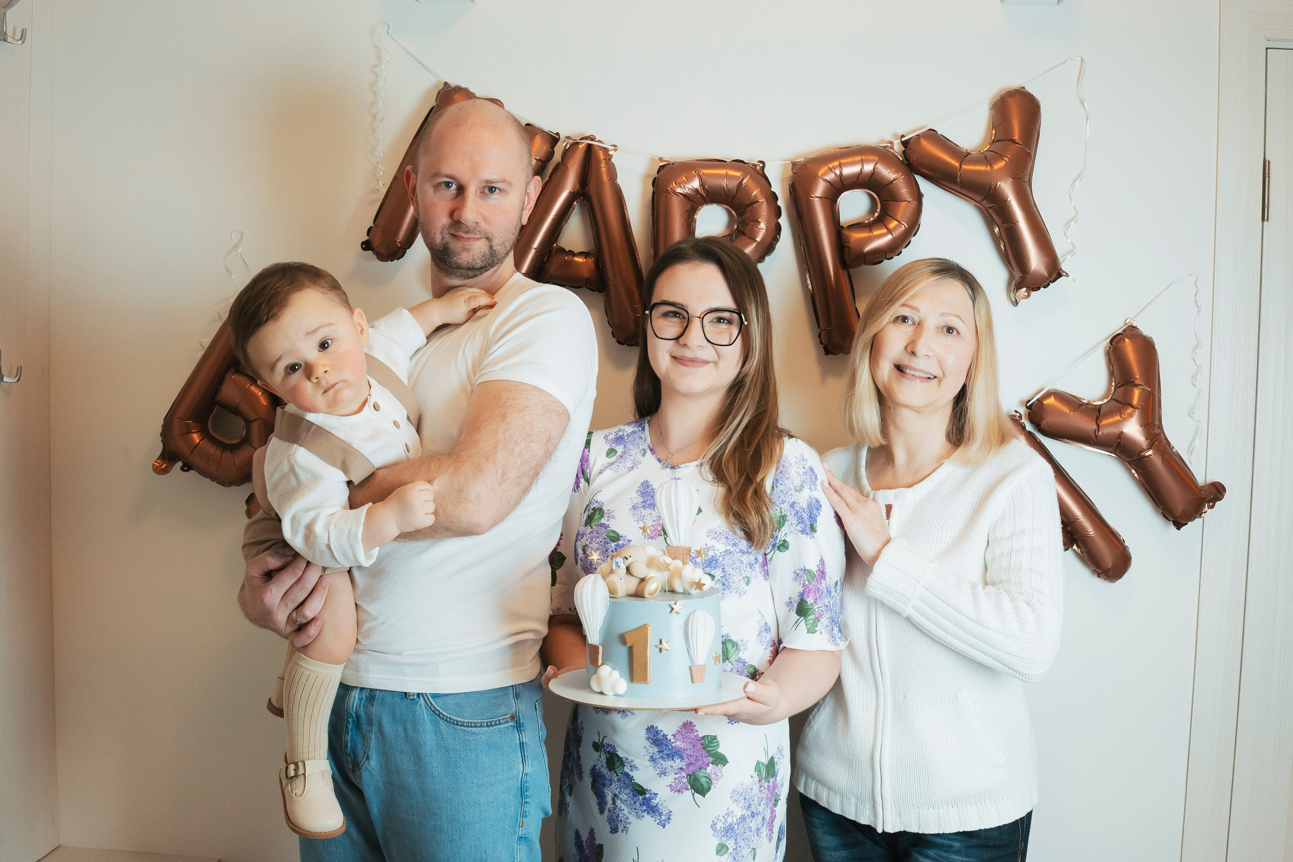 ДР 1 годик у вас дома. Brand photographer