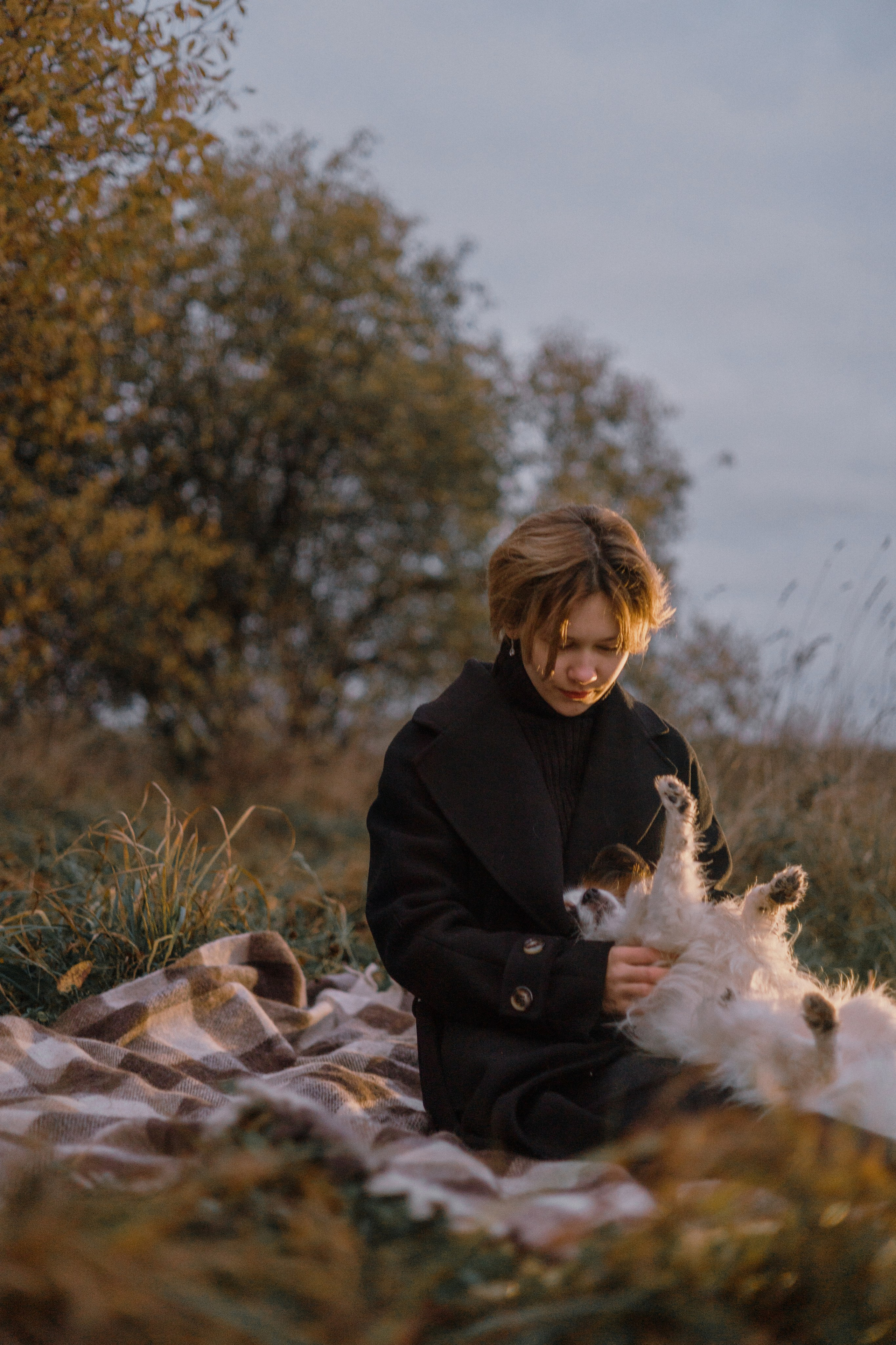 Маша, Катя, Астрид и Мася. Фотограф-анималист Богданова Полина