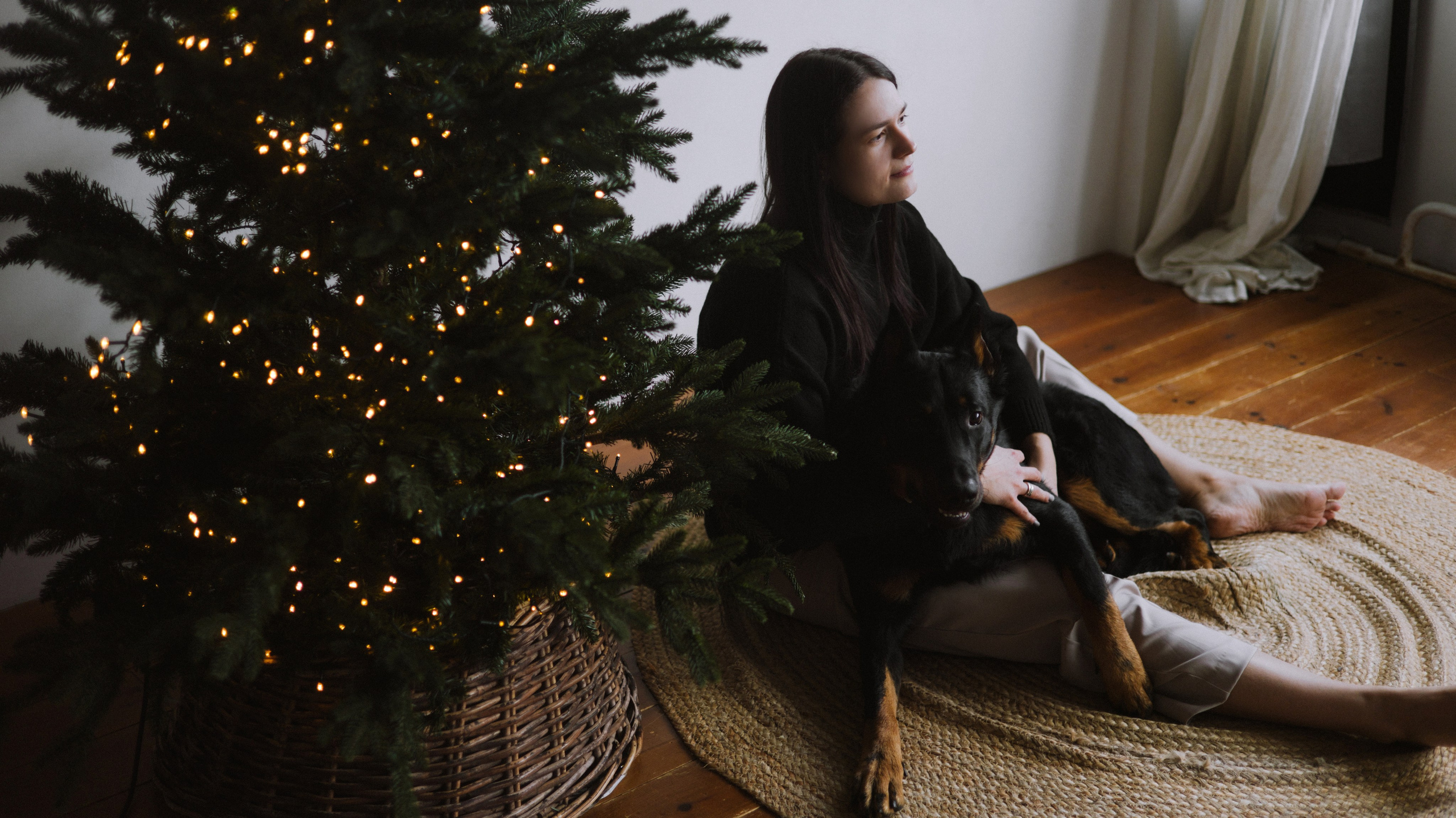Полина и Зевс. Фотограф-анималист Богданова Полина