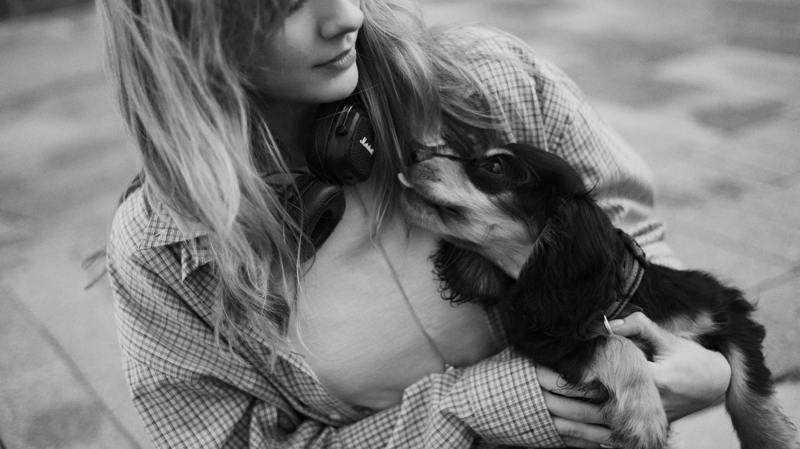 Аня и Ривер. Фотограф-анималист Богданова Полина