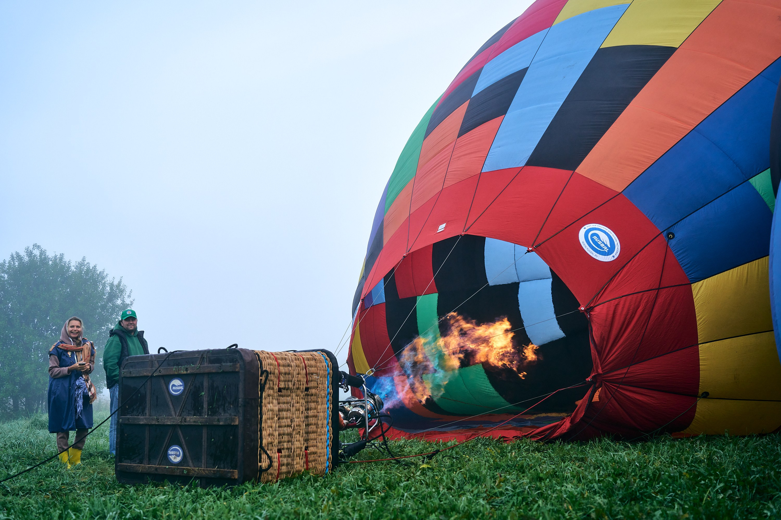 Воздушный шар. Фотограф