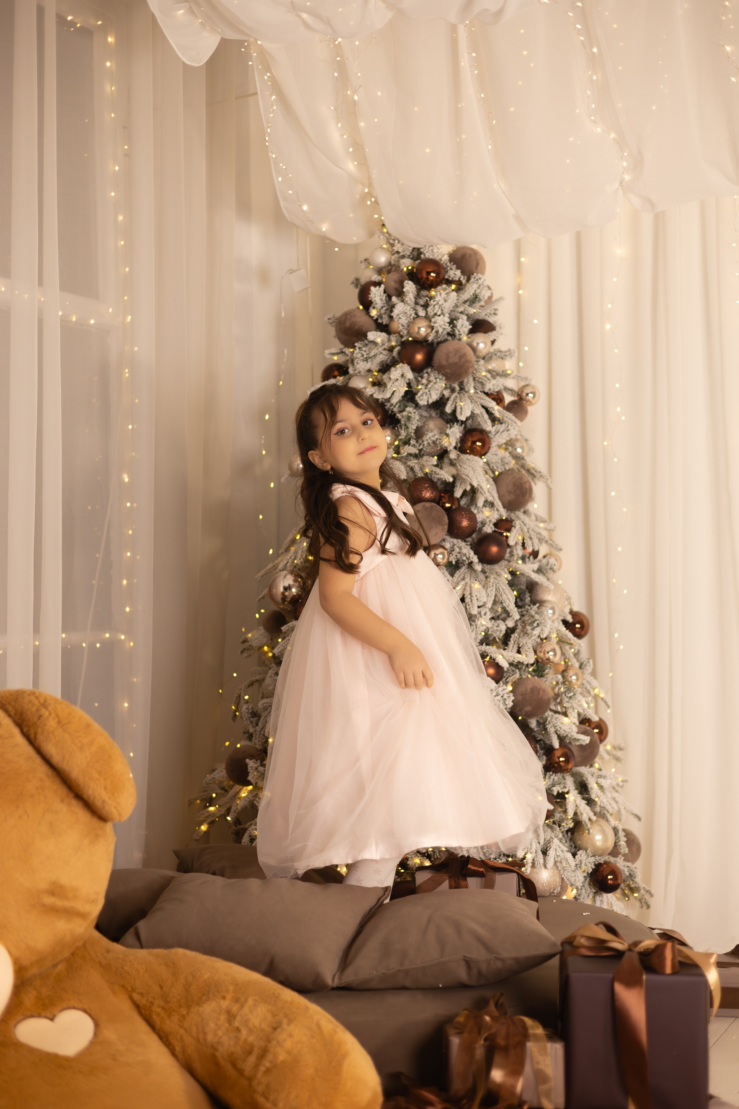 Новогодняя фотосессия в фотостудии Сочи. Фотограф Мария Камаева