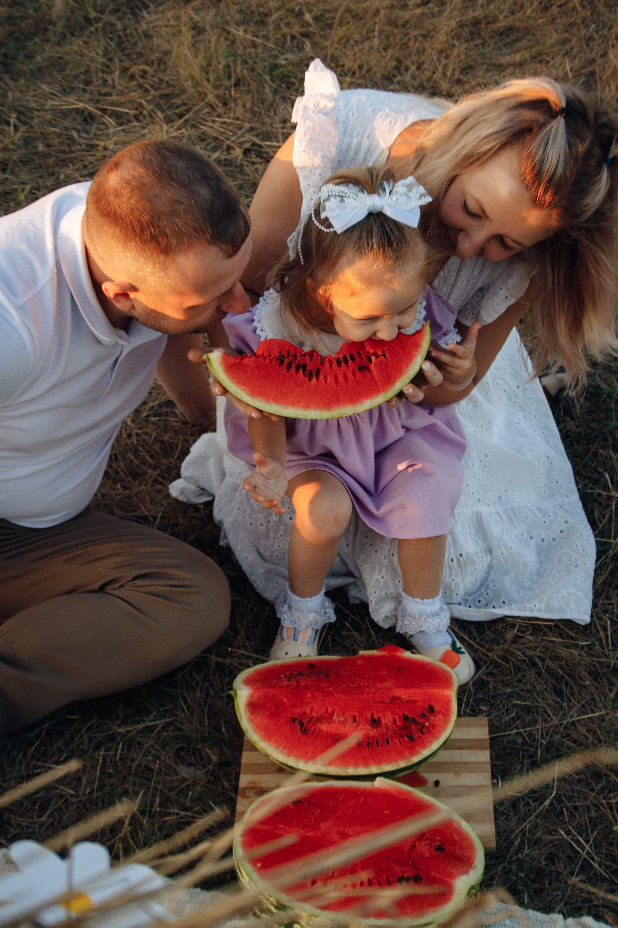 Семейная фотосессия на природе. Свадебный и семейный фотограф в Краснодарском крае Мария Данилкина
