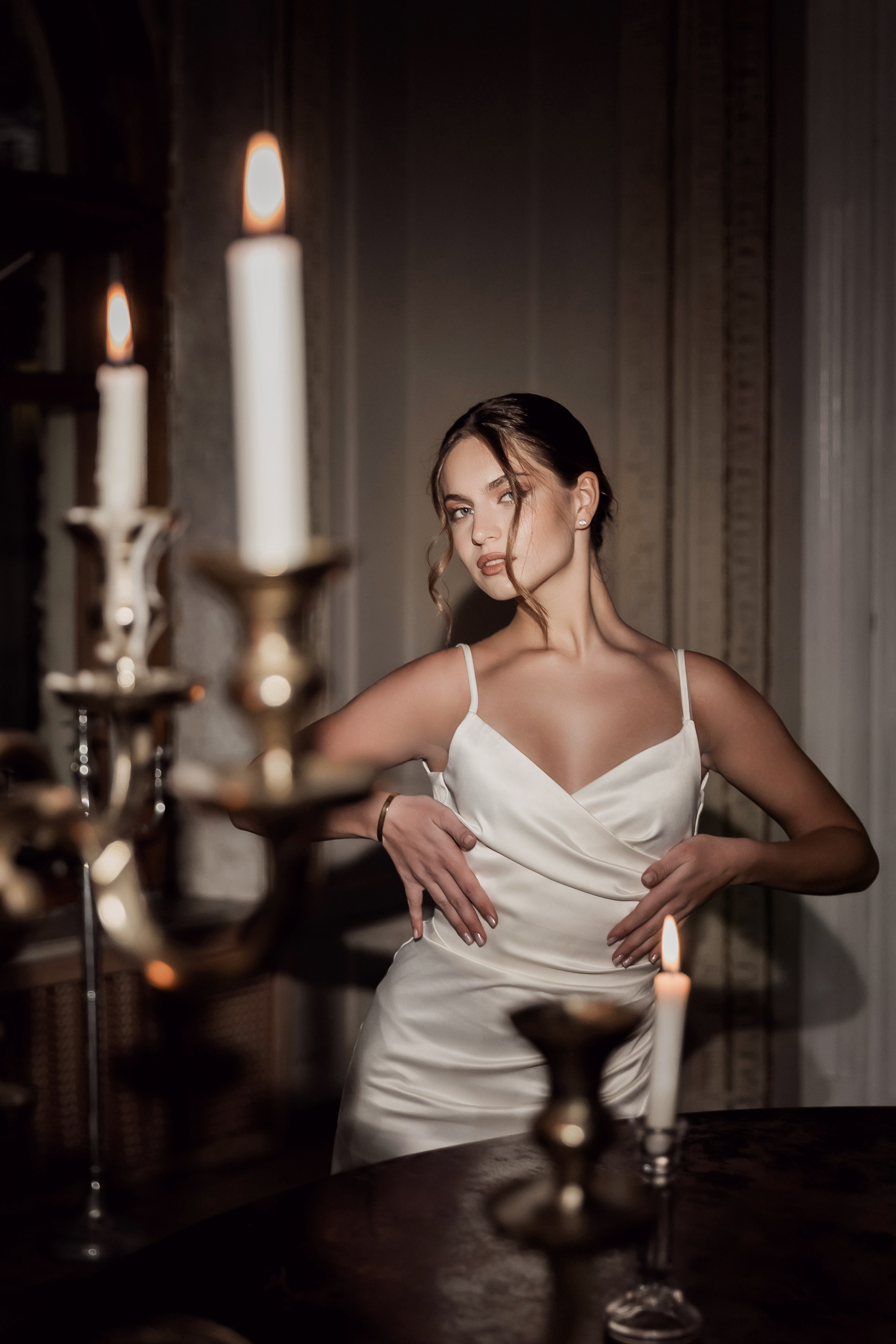 Свадебная фотосессия перед росписью в ЗАГСе. Студийная съемка жениха и невесты. Анастасия Чиркова, Фотограф Москва