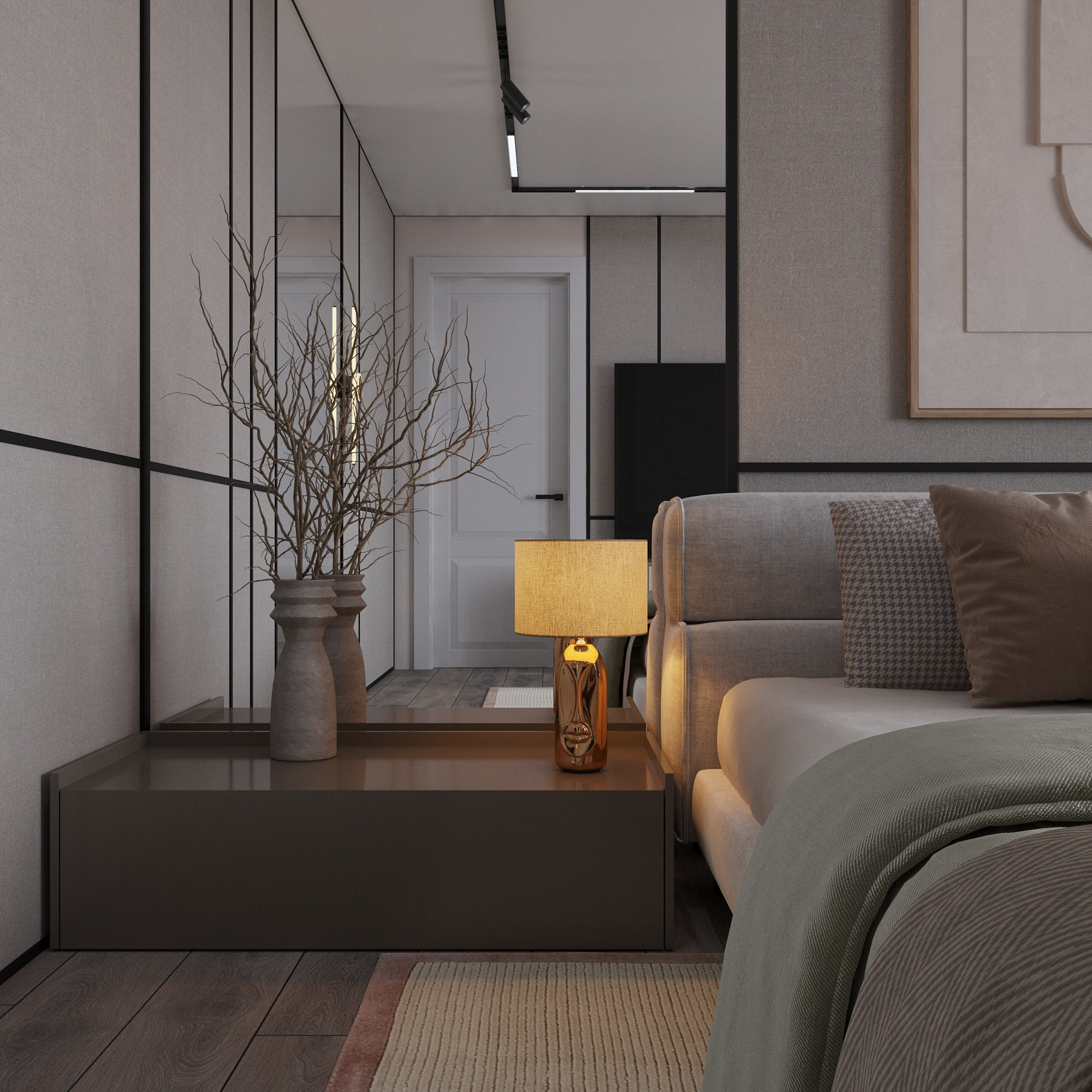 Санкт -Петербург трехкомнатная квартира. Kich.design