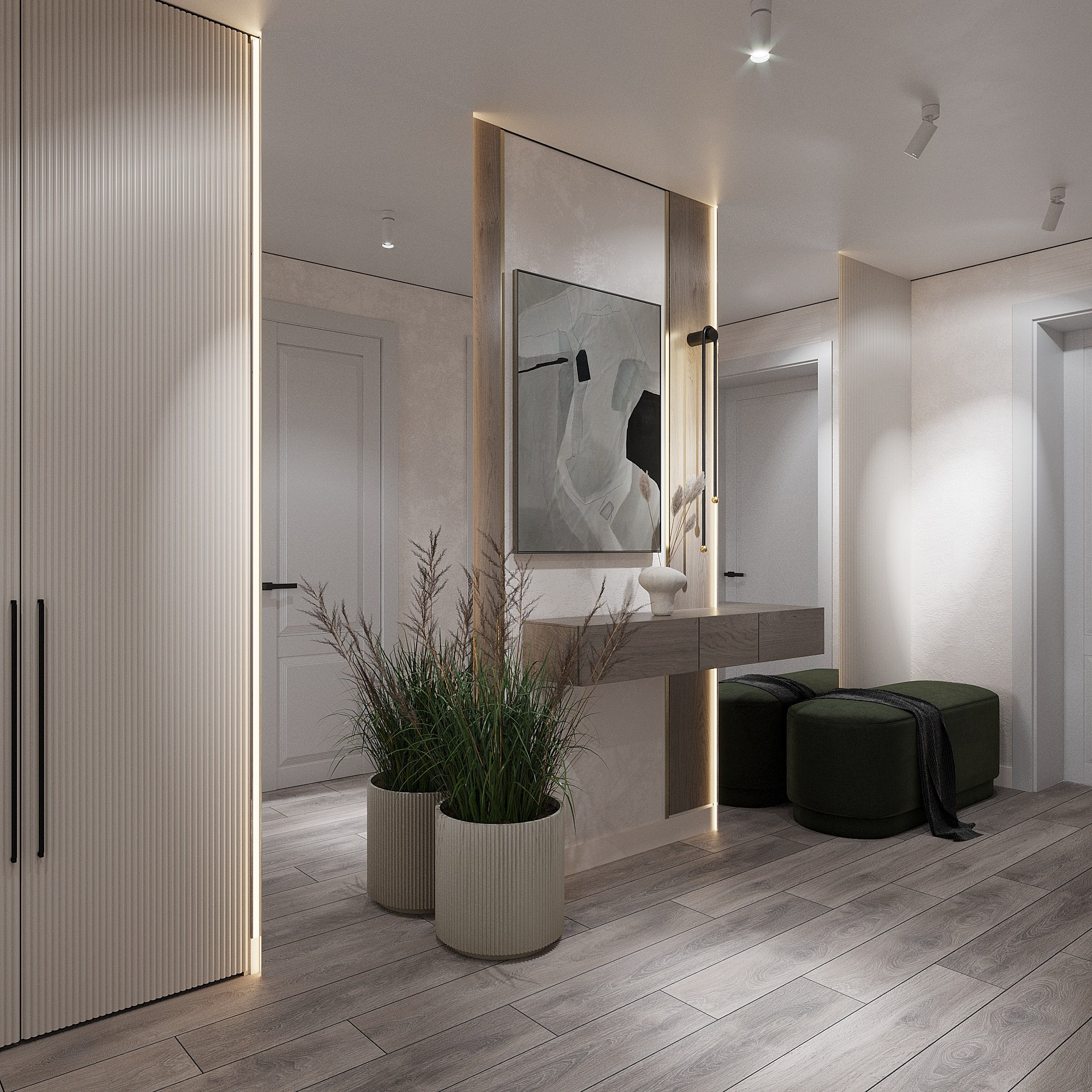 Санкт -Петербург трехкомнатная квартира. Kich.design