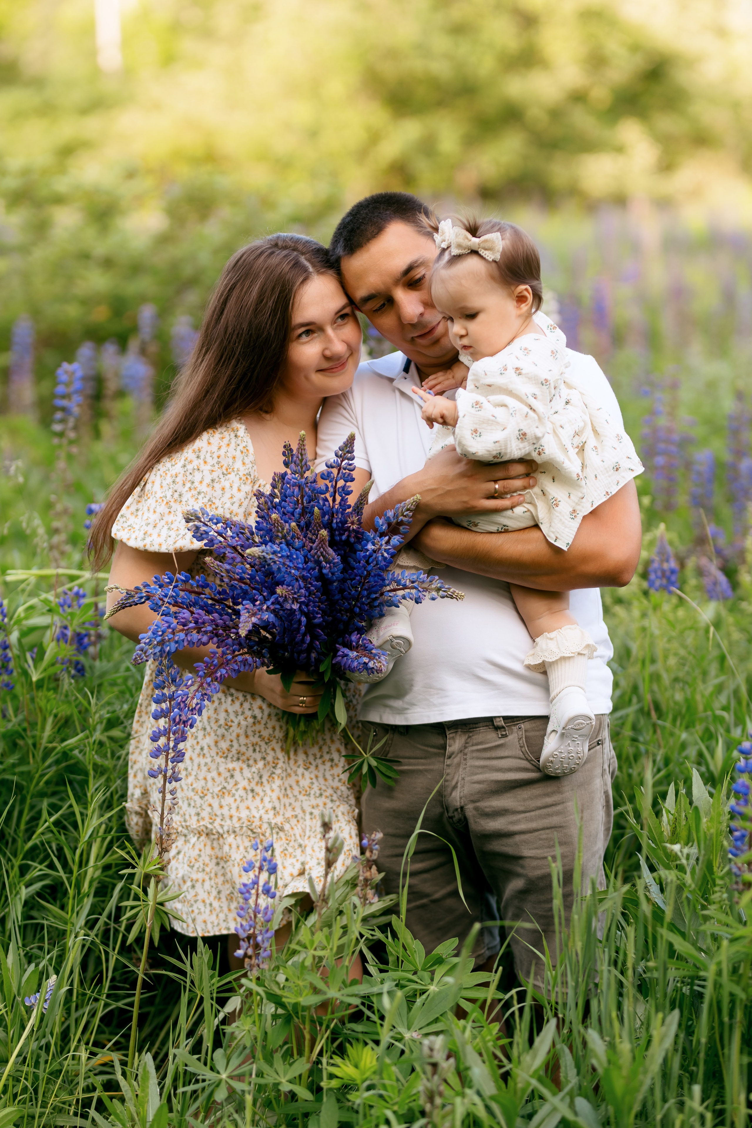 В люпинах. Свадебный и семейный фотограф в Туле и области Маша Костина