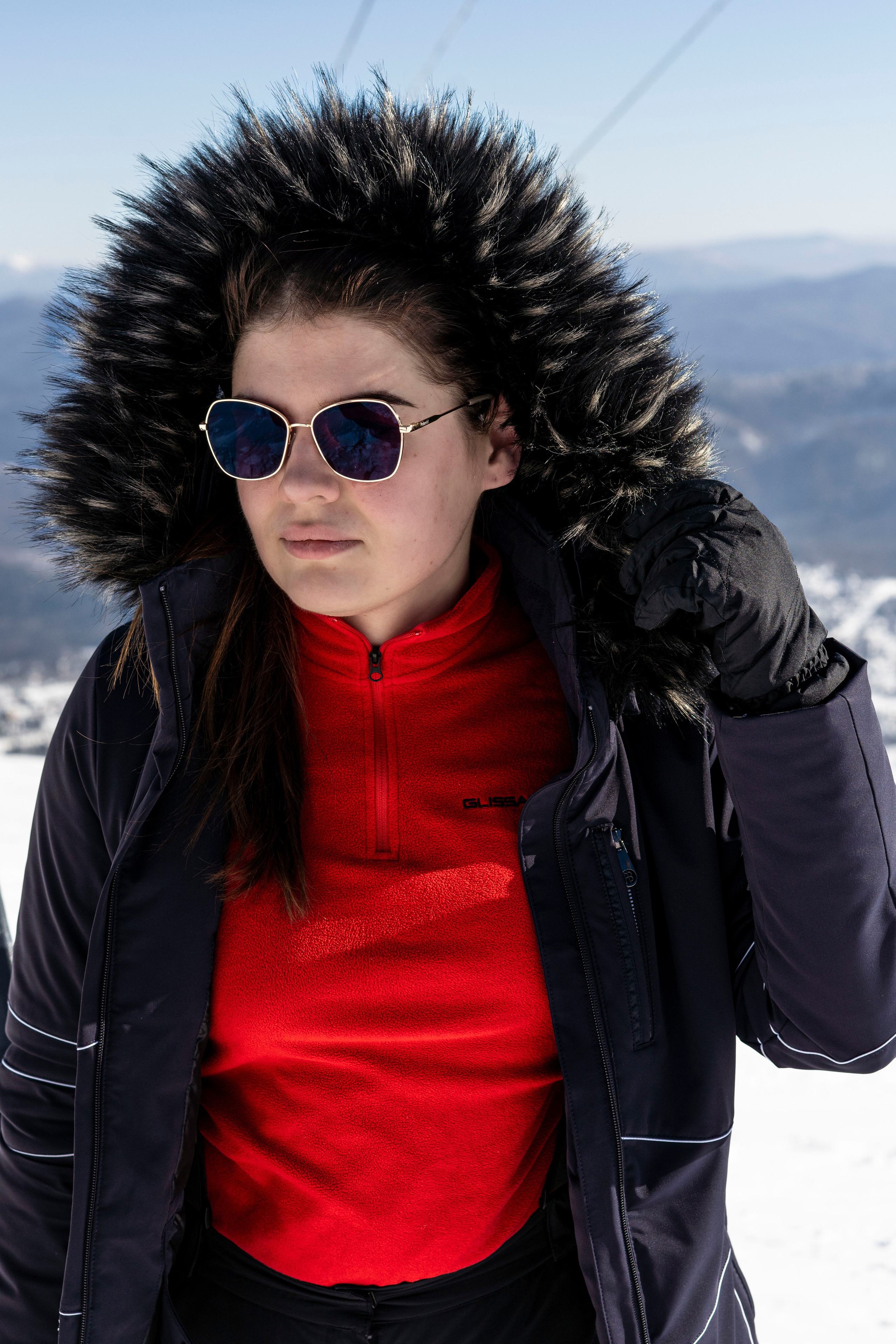 Фотосессия на вершине. Анастасия Паршукова — фотограф Шерегеш Новосибирск