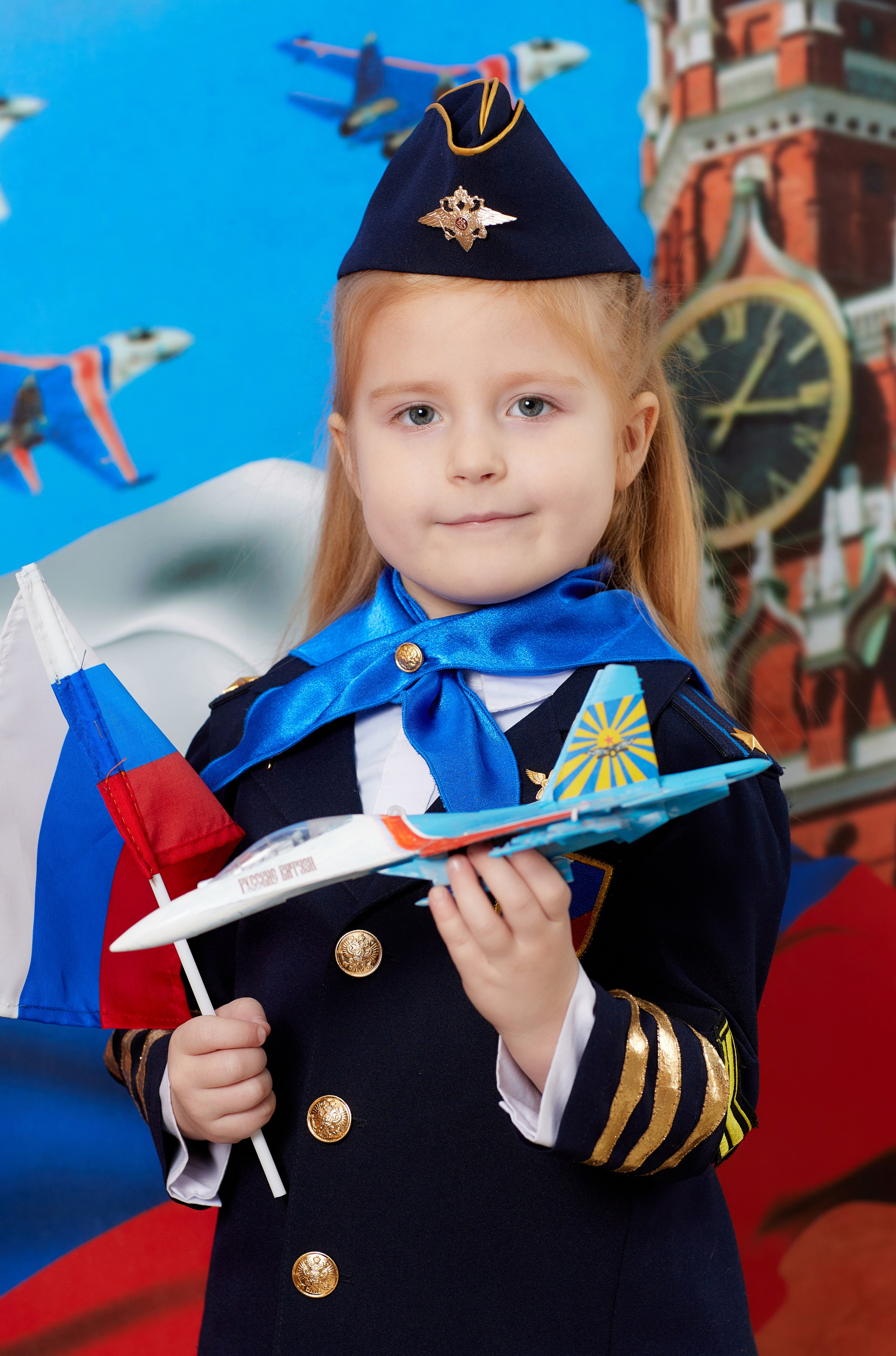 Военные лётчики. Детская выездная фотостудия