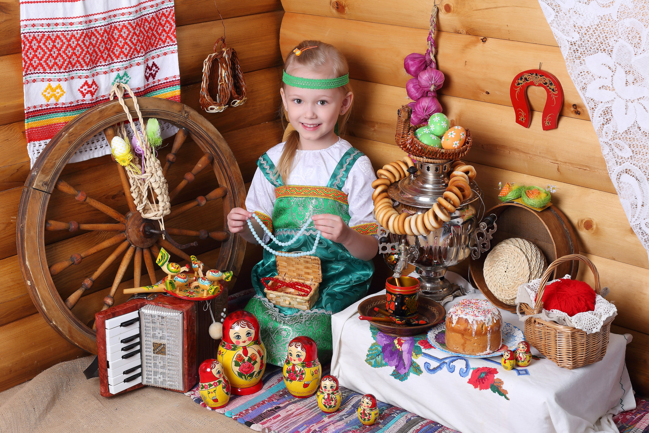 Домик в деревне. Детская выездная фотостудия