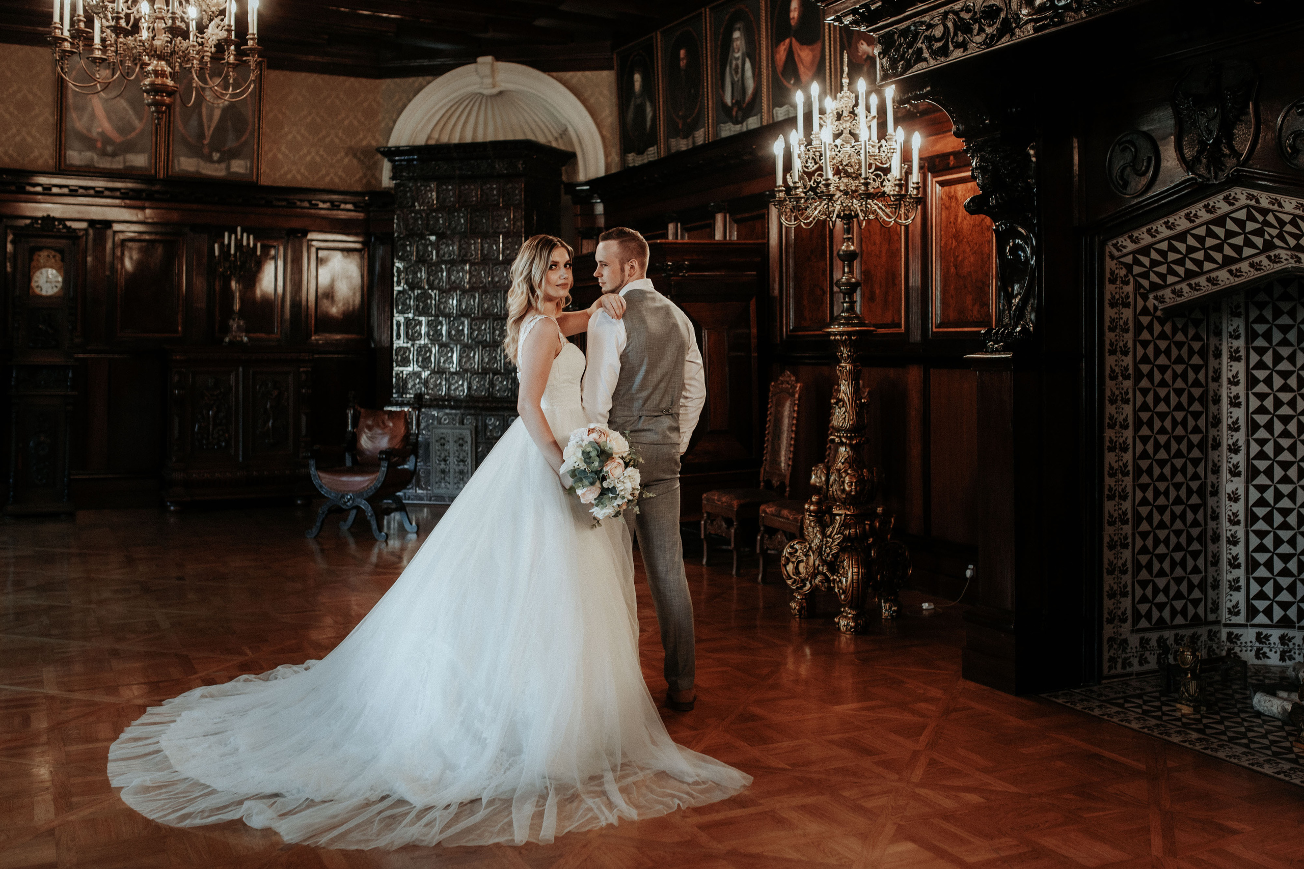 Съемка в замке. Свадебный, семейный и репортажный фотограф Галобурда Юрий