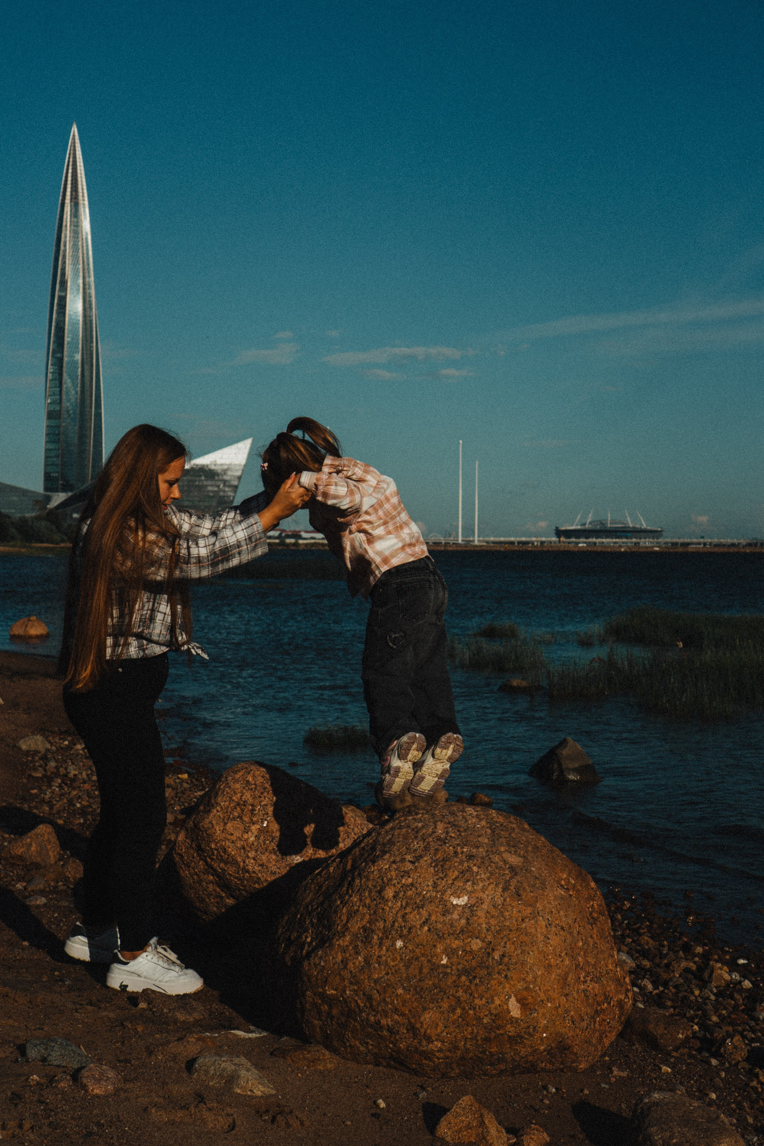 МАМА И ДОЧКА НА ФИНСКОМ ЗАЛИВЕ. Профессиональный фотограф, Санкт-Петербург — Виктория Богомолова
