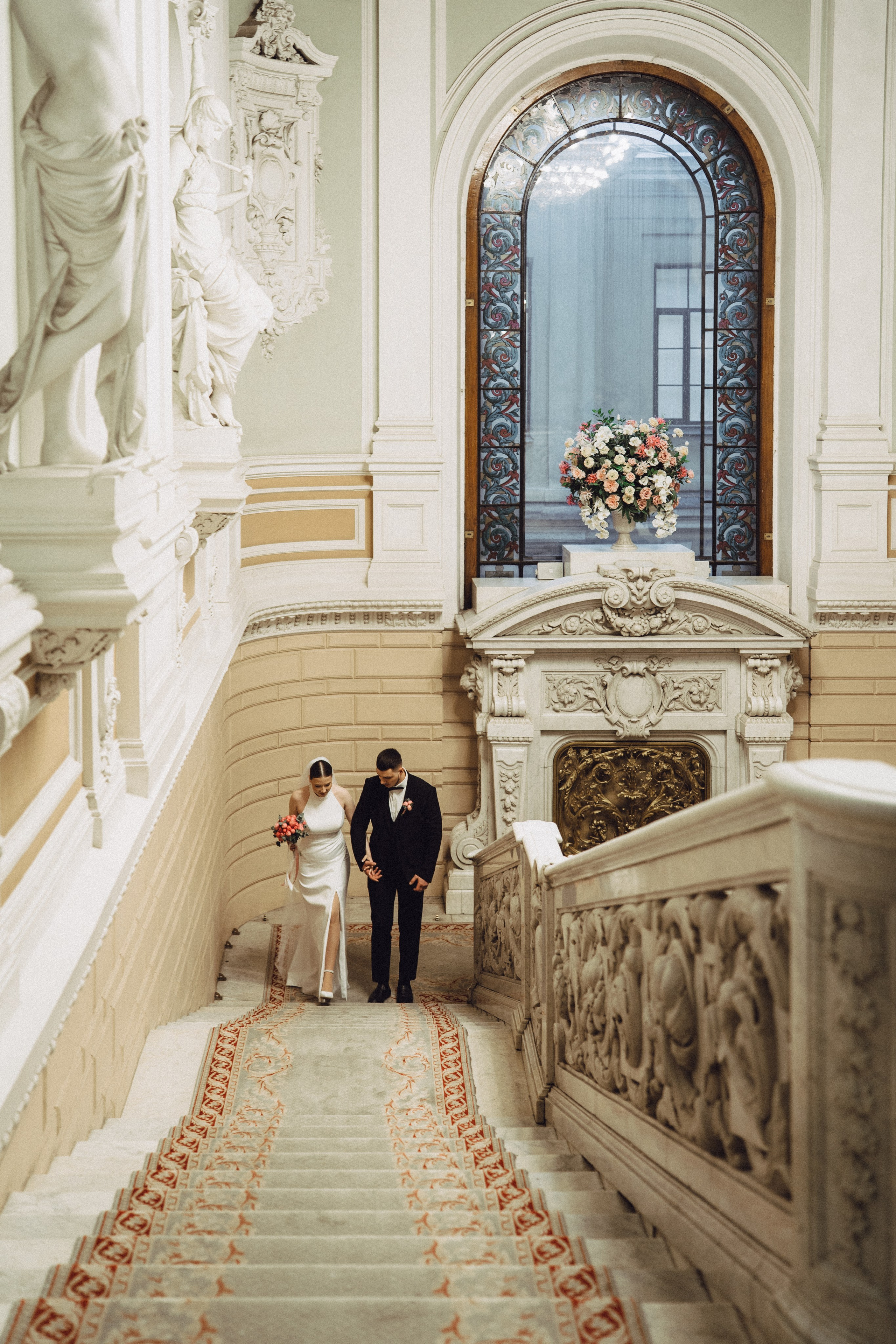 СВАДЕБНАЯ СЬЕМКА В ПЕВОМ ДВОРЦЕ БРАКОСОЧЕТАНИЯ. Профессиональный фотограф, Санкт-Петербург — Виктория Богомолова