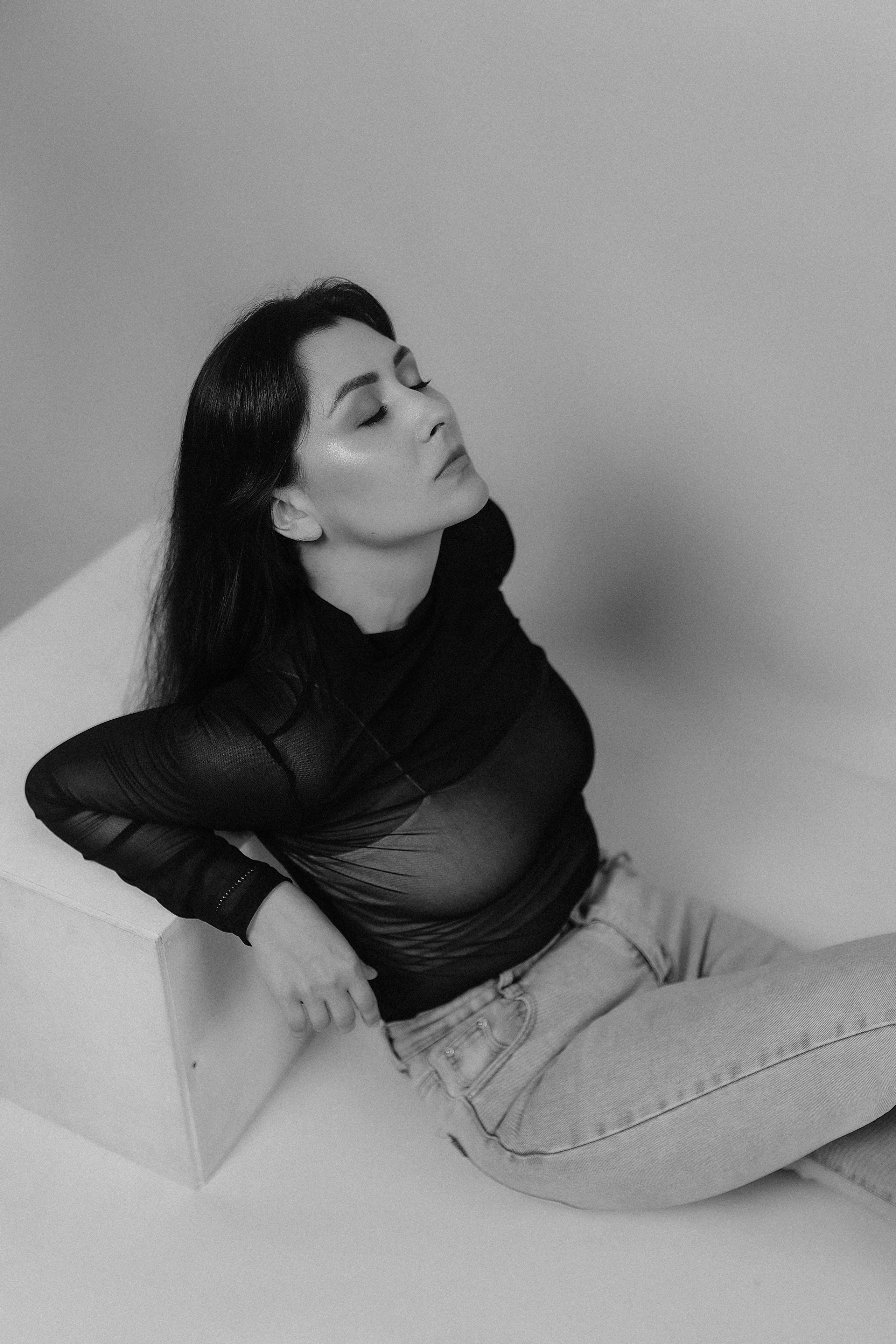 Алина | Съемка в студии Градиент. Фотограф Карина Шмулёва. Воронеж и область