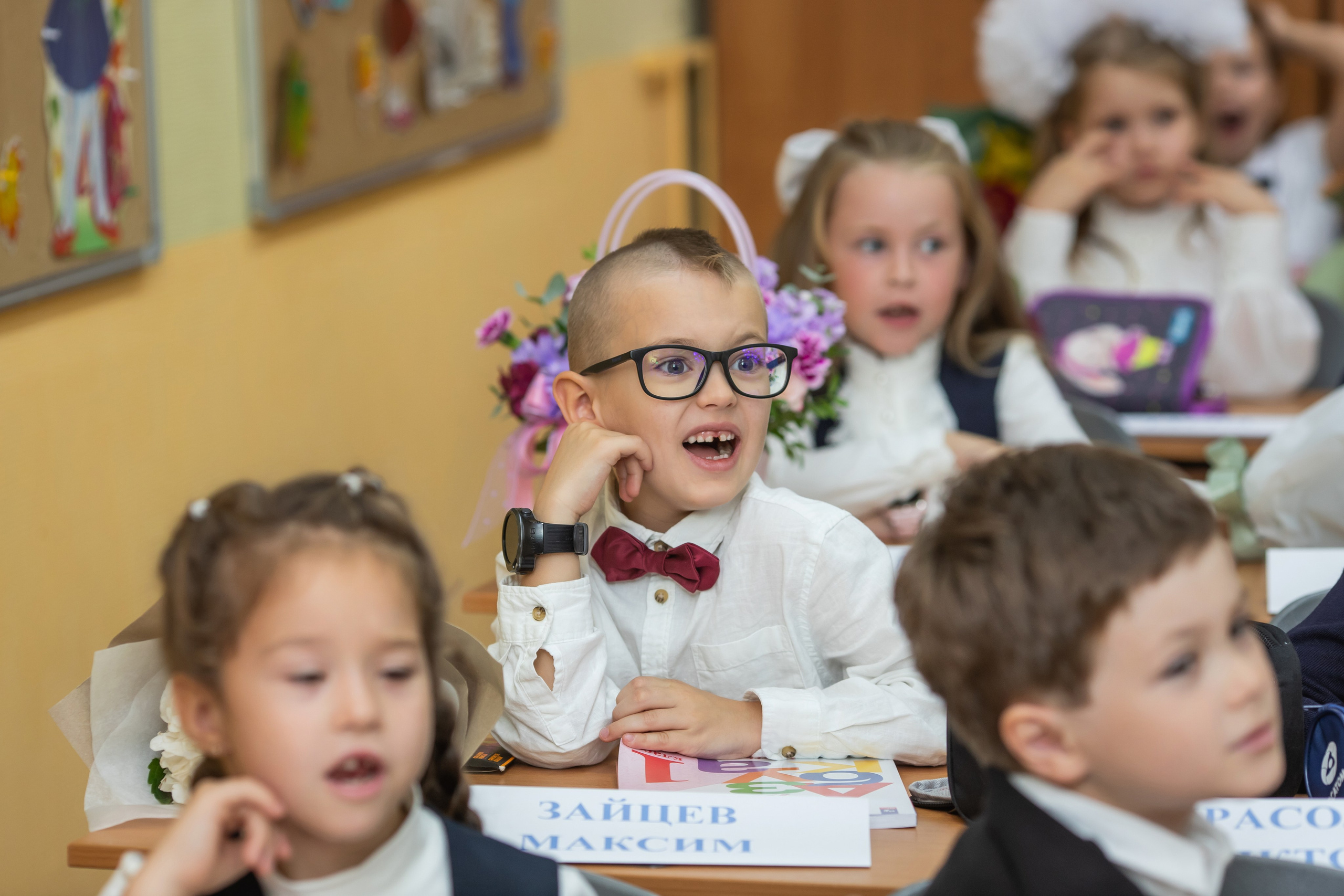 Первоклашки. Школа 1302. Семейный фотограф в Москве Наталья Чуб, заказать Фотокнигу