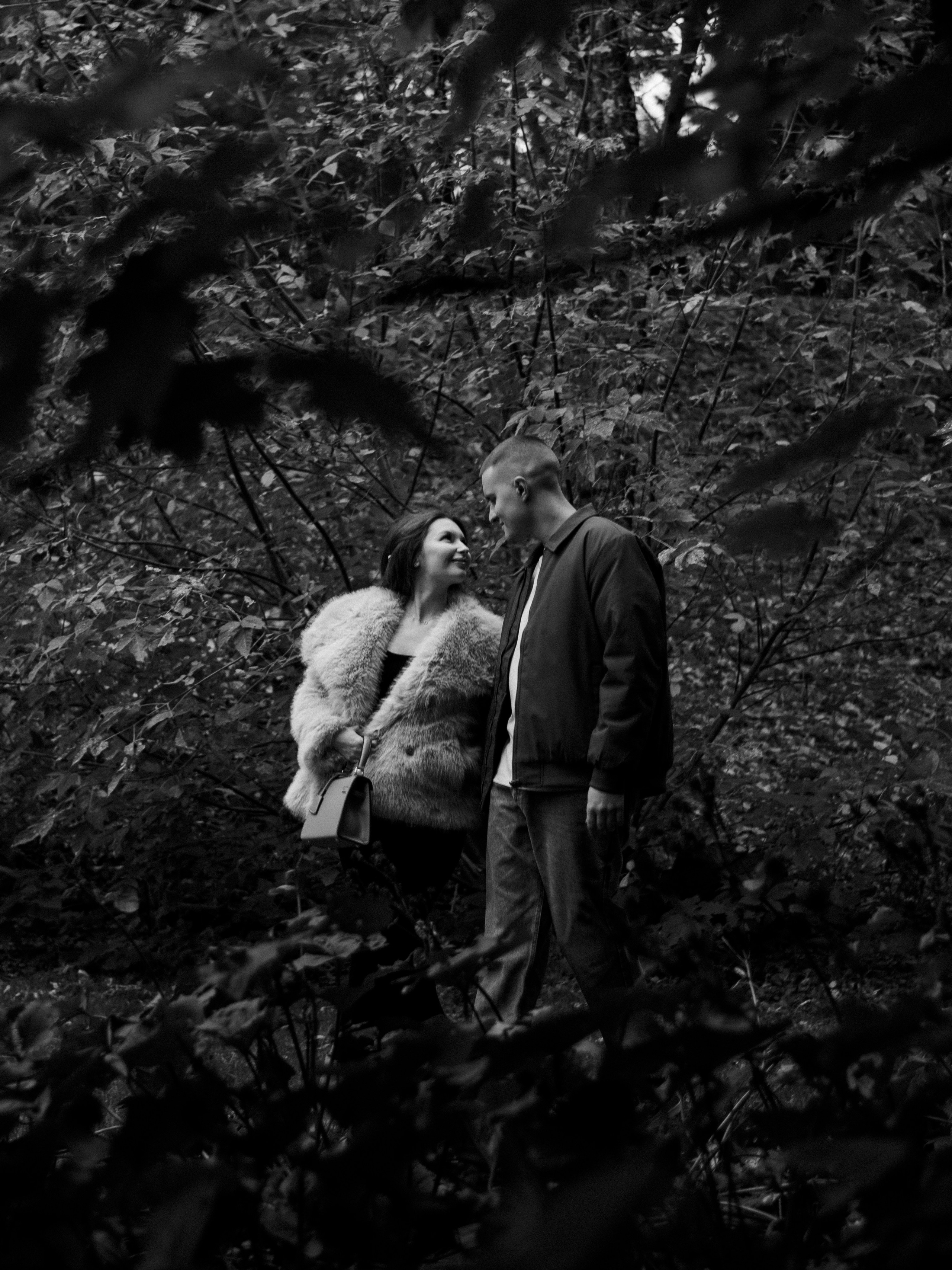 In the Autumn Garden. Портретный фотограф Москва Белогорцев Сергей