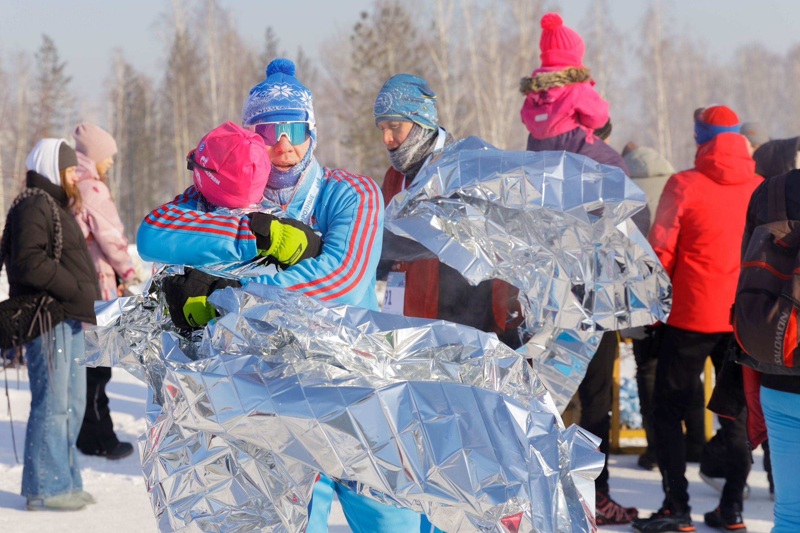 Альфа — Банк. Зимний кросс. Репортажный фотограф в Новосибирске Алена Помазунова