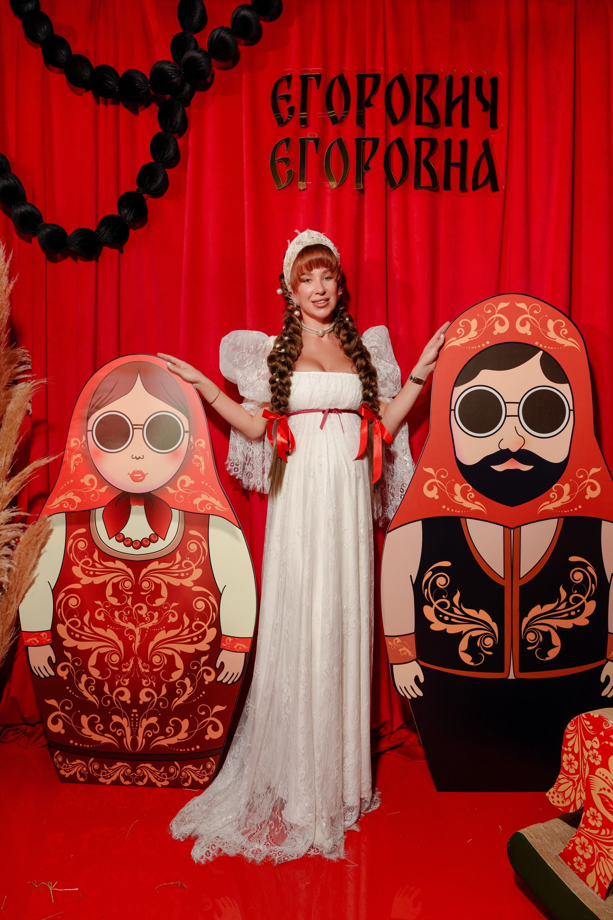 Репортажный фотограф на гендер пати в славянском стиле в Москве. Репортажный фотограф Москва Сергей Дружинин