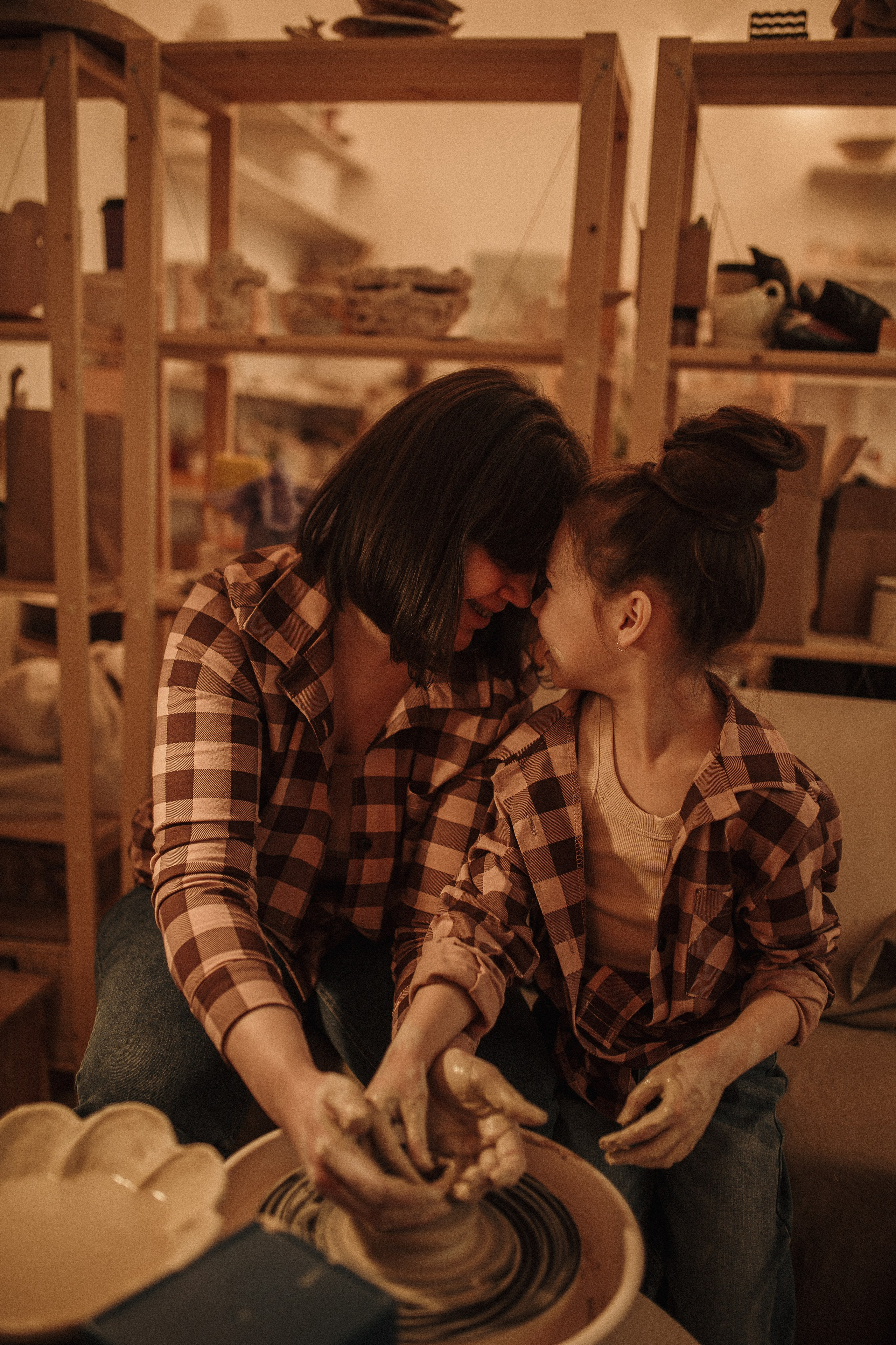 Дина & София гончарная. Семейный и Свадебный фотограф в Санкт-Петербурге Плохая Екатерина