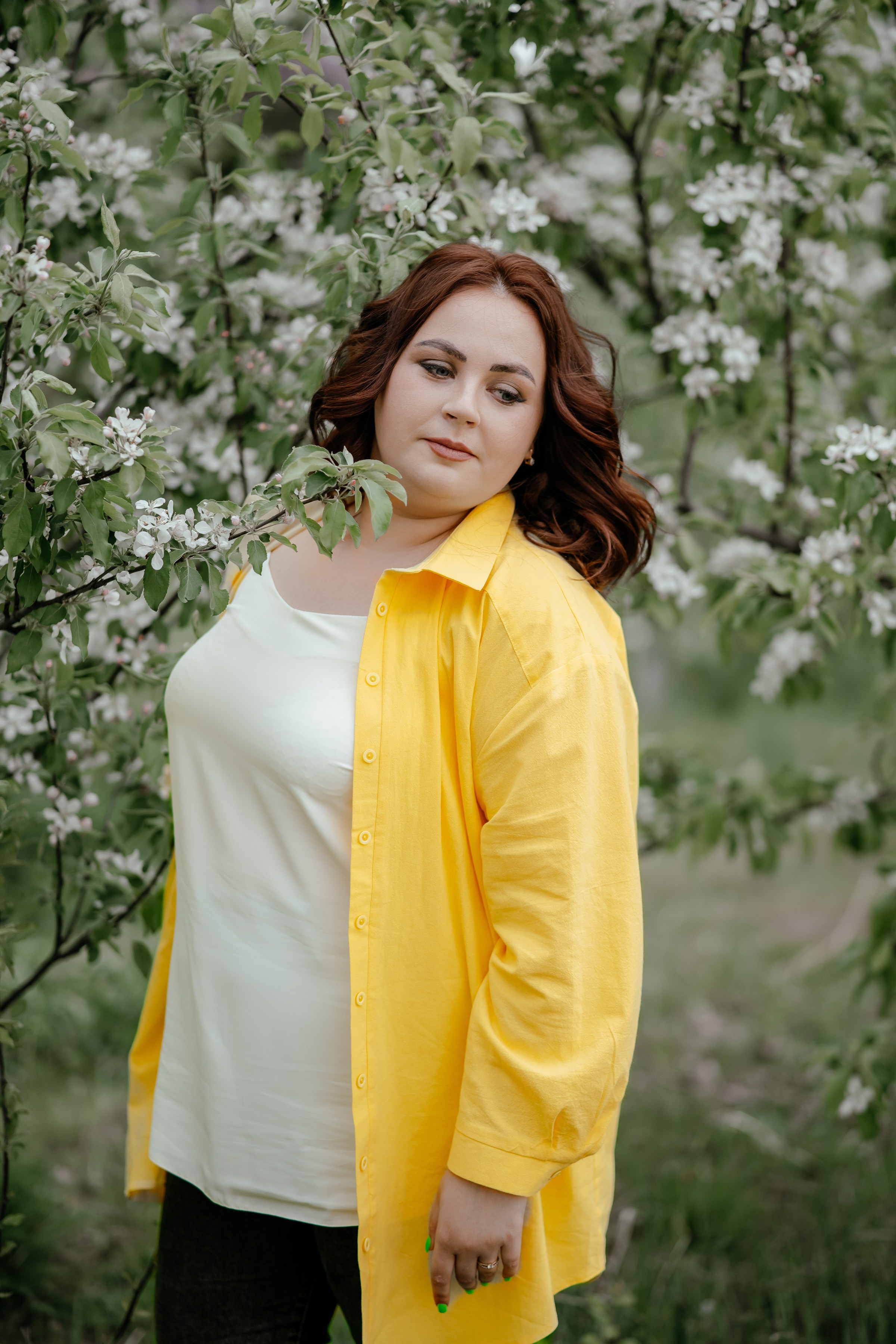 Весенняя, цветущий яблоневый сад. Ольга Плаксина фотограф в Саратове