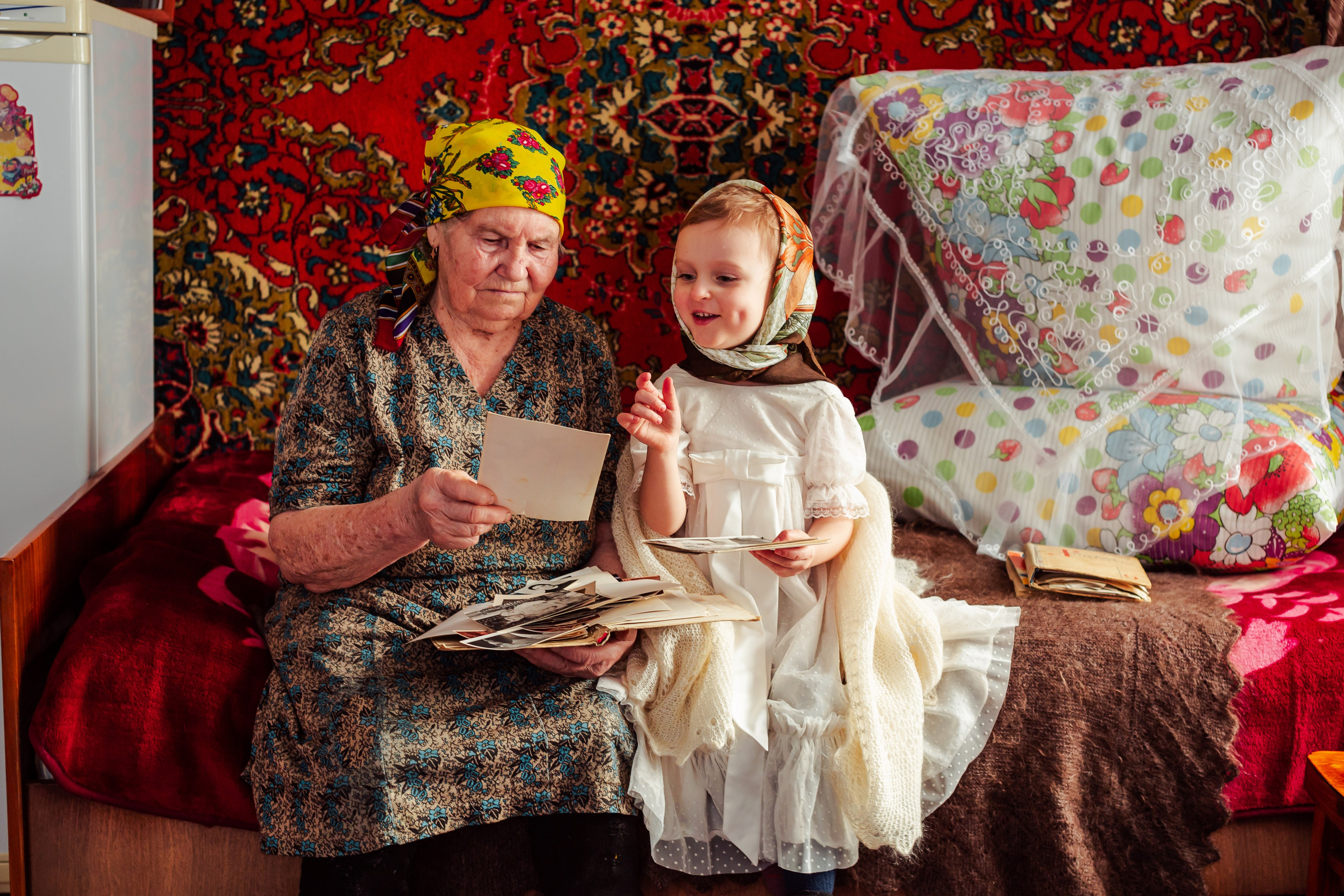 У бабушки в деревне. Семейный и свадебный фотограф в Бугуруслане Екатерина Ронжина
