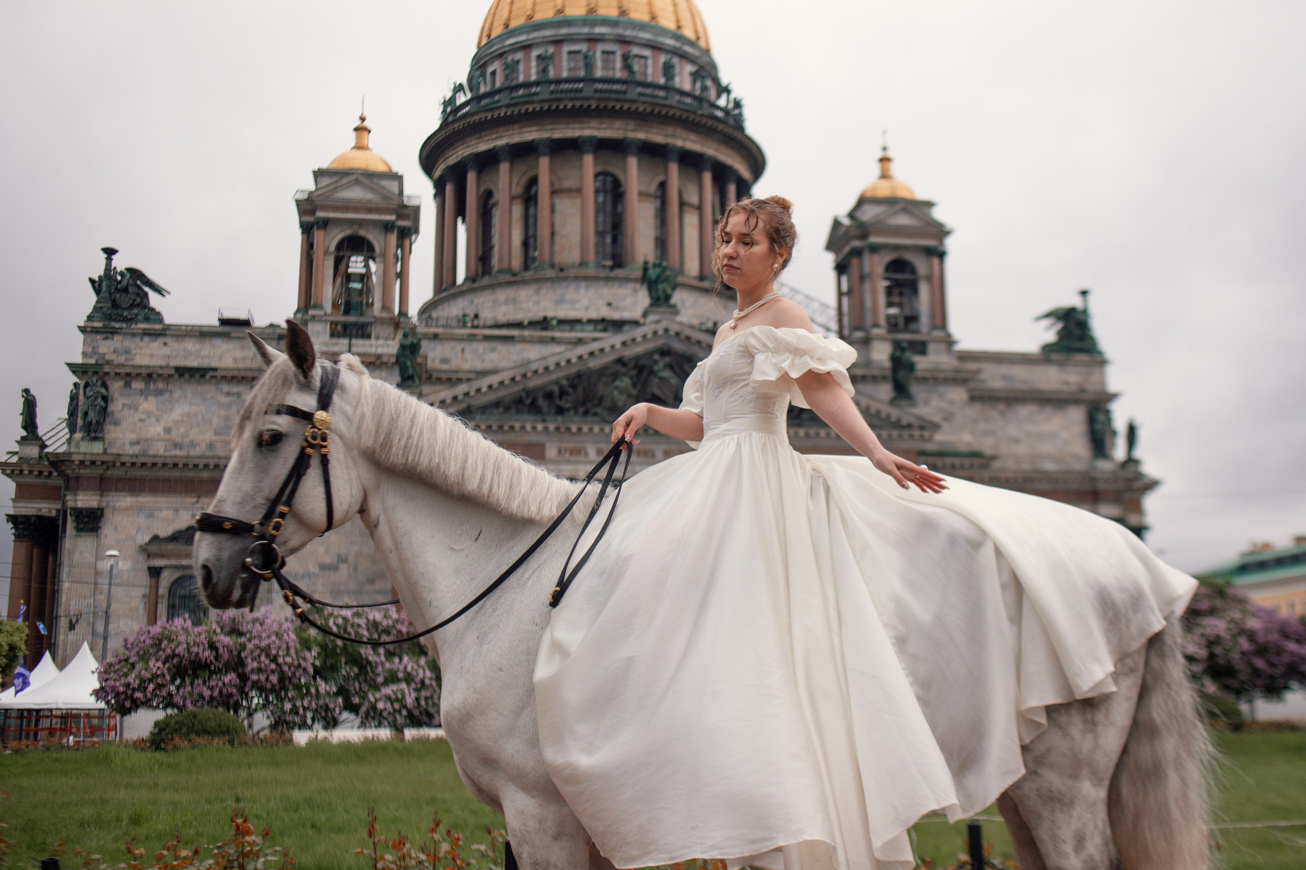 Василиса и Кольт. Фотосессии с лошадьми в Санкт-Петербурге