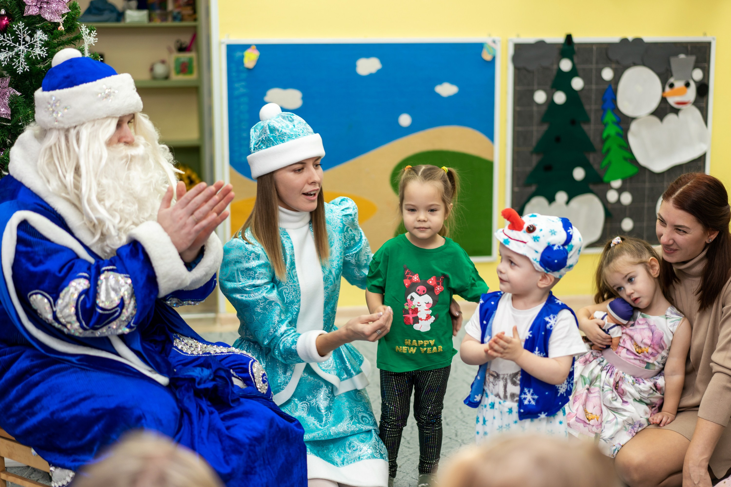 Новогодний утренник. Семейный и детский фотограф во Владивостоке Мария Гой