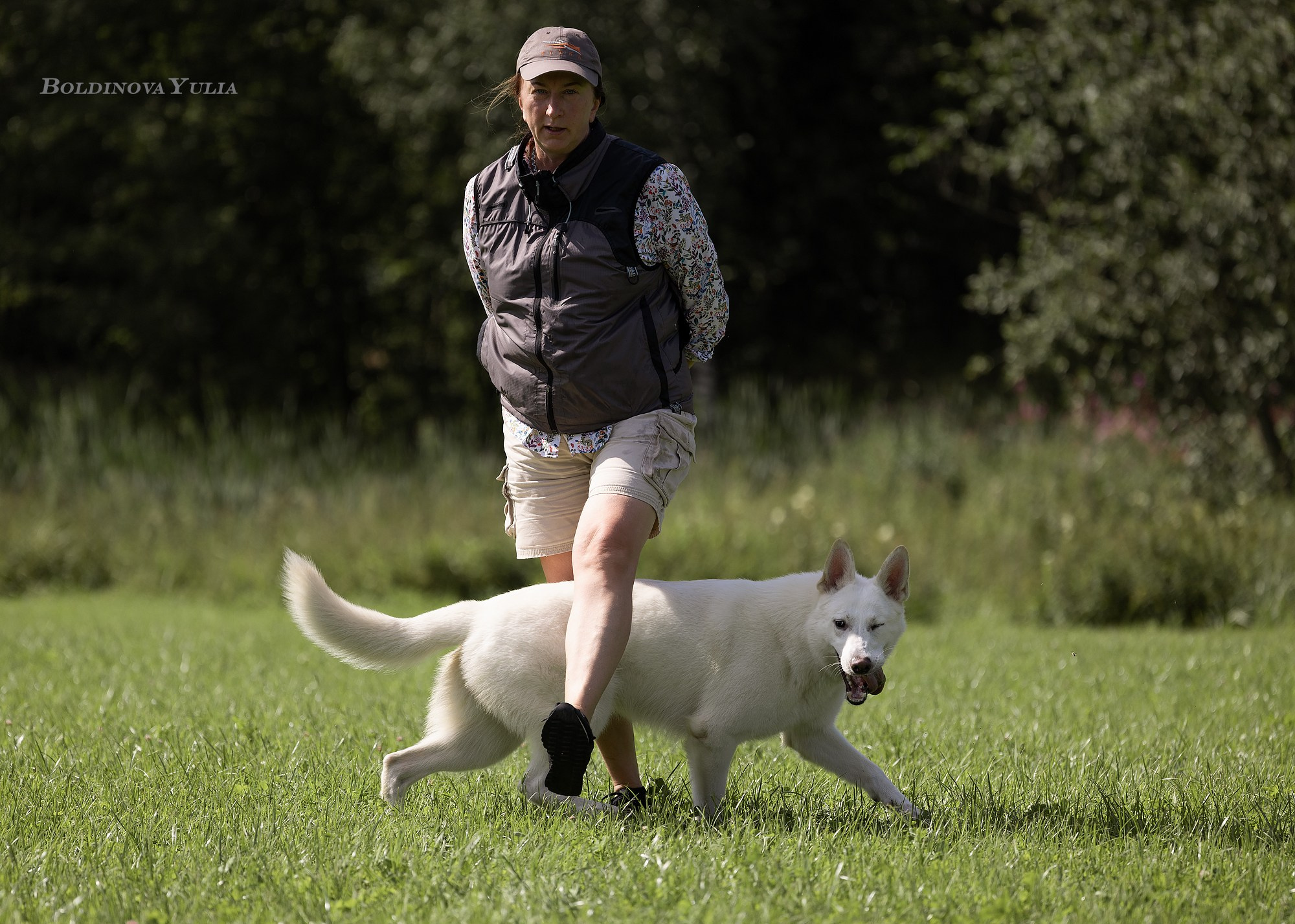 Собака и человек. Boldinova Yulia фотограф Москва