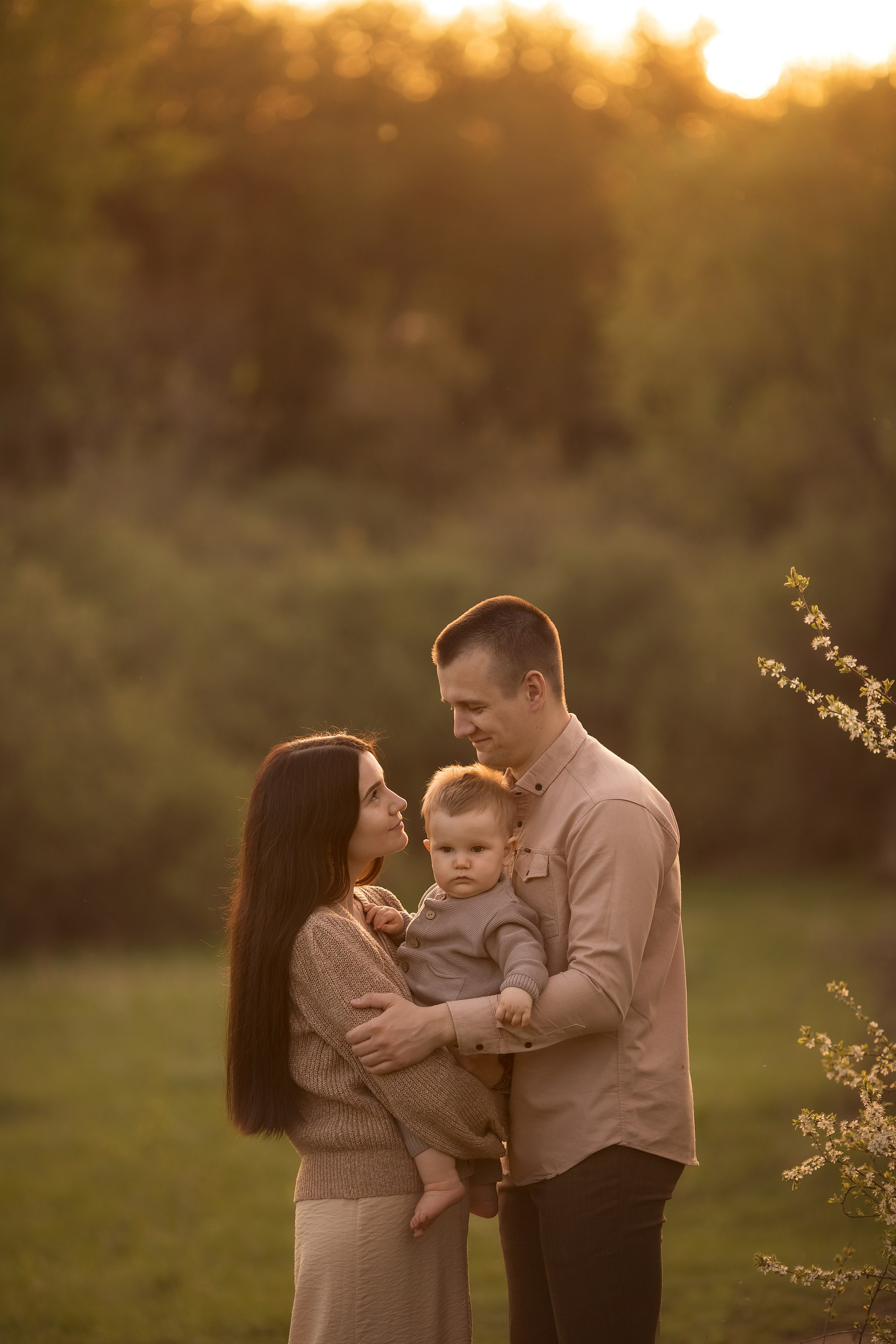 Первая весна. Семейный и детский фотограф в Саратове Полина Коткина