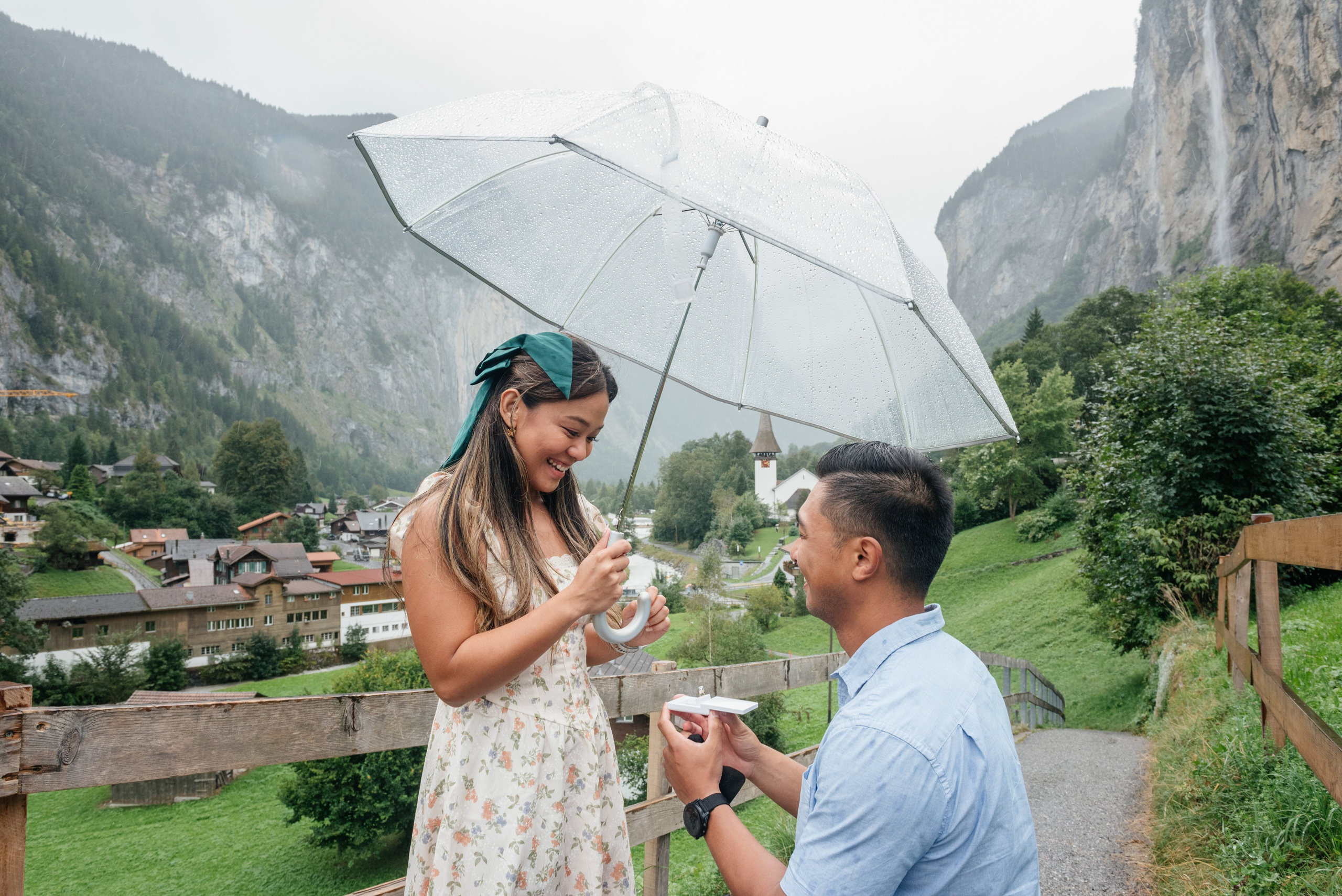 Angeline & Kenneth (Lauterbrunnen). Photographer in Interlaken area