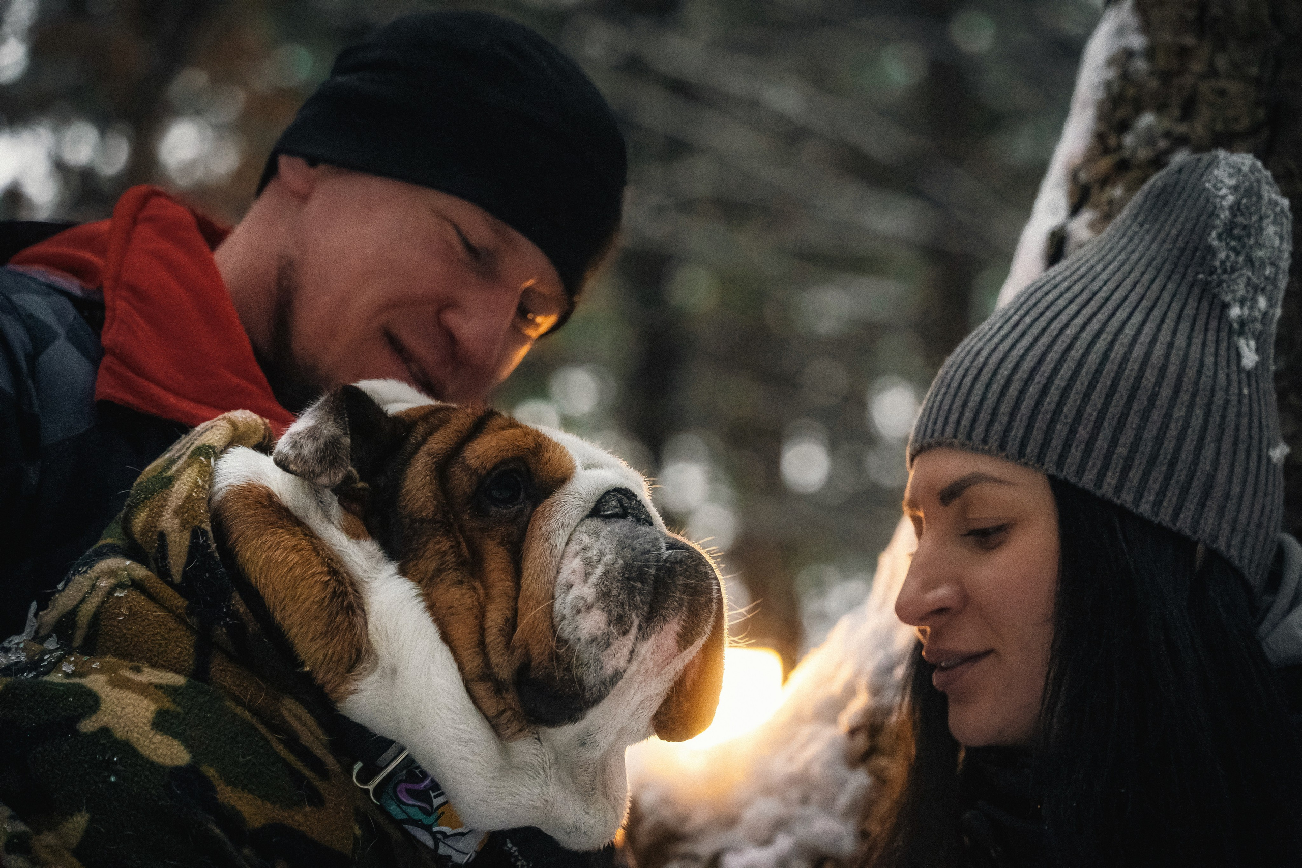 Зимняя история. Семейный фотограф анималист г. Находка