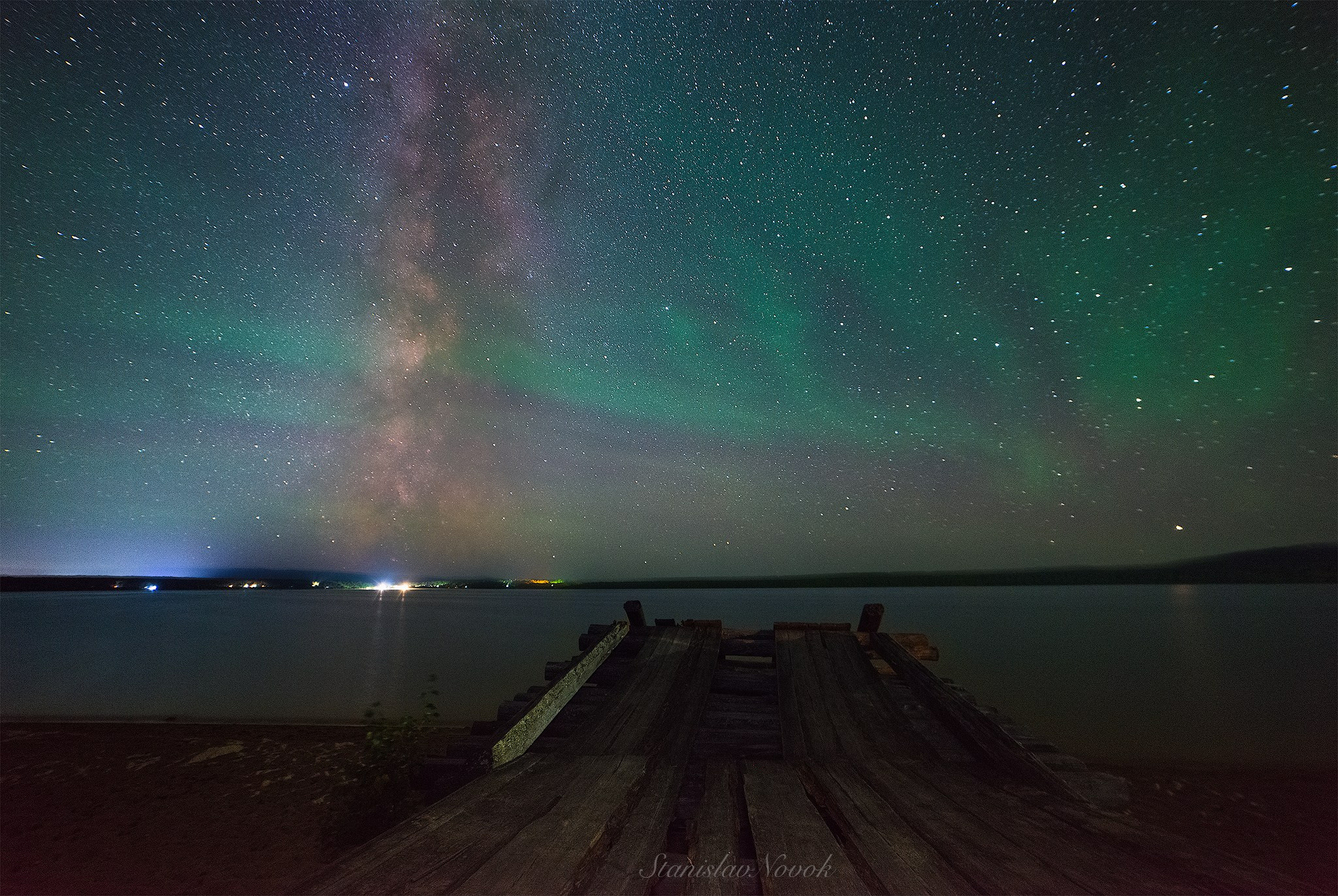 Ночная съемка (Астрофотография). Профессиональный пейзажный фотограф Новокрещенов Станислав
