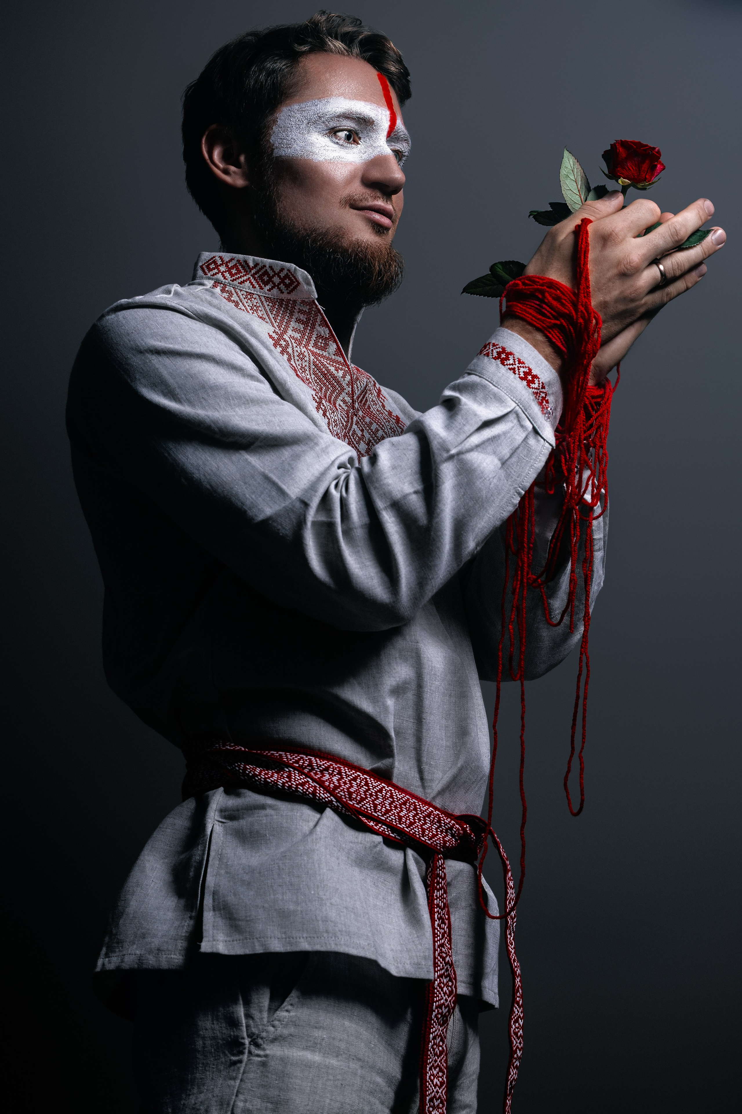 Портрет в славянском стиле